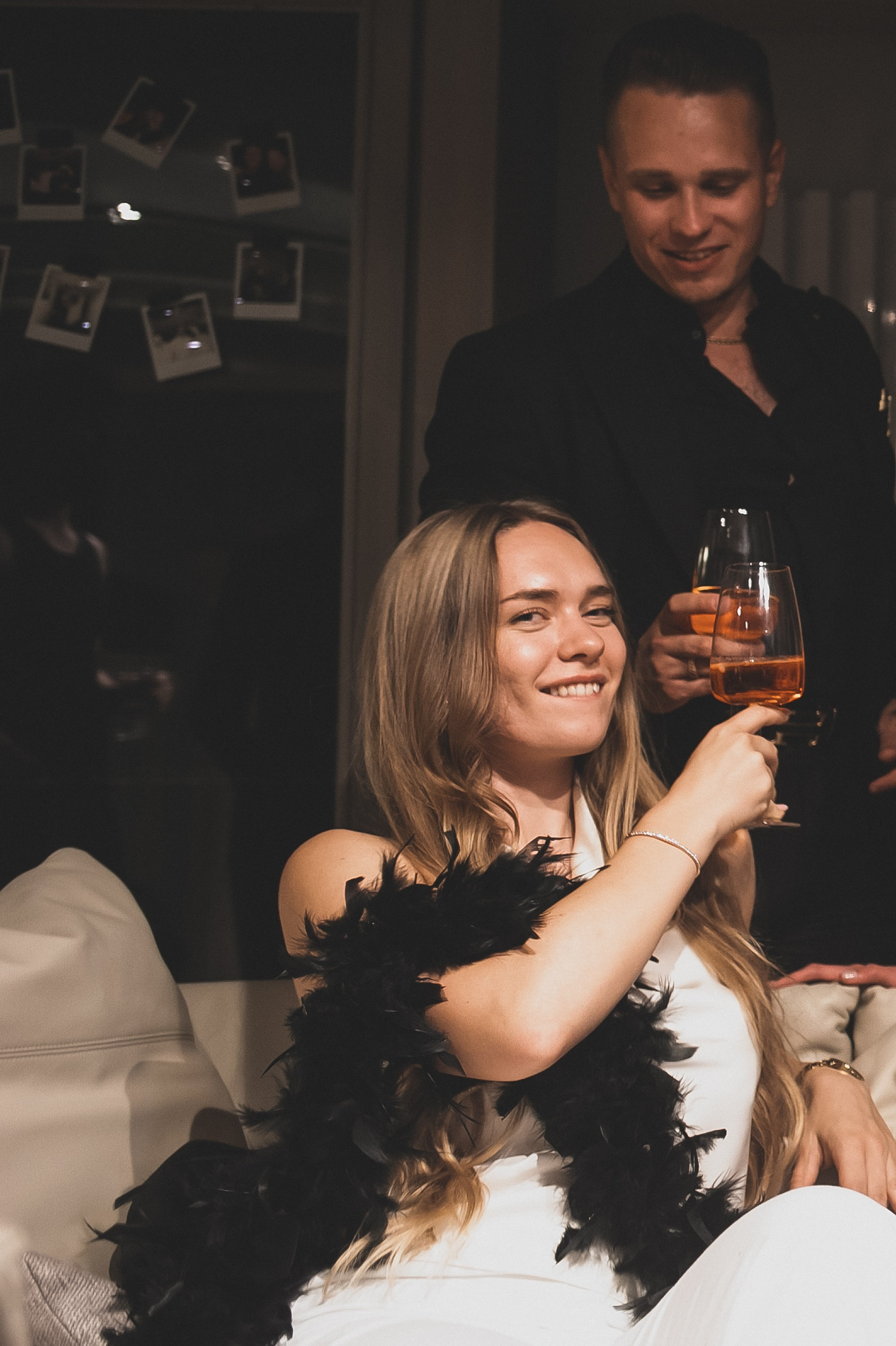 Black and white party. Sandra Garanca Portrait and event photographer