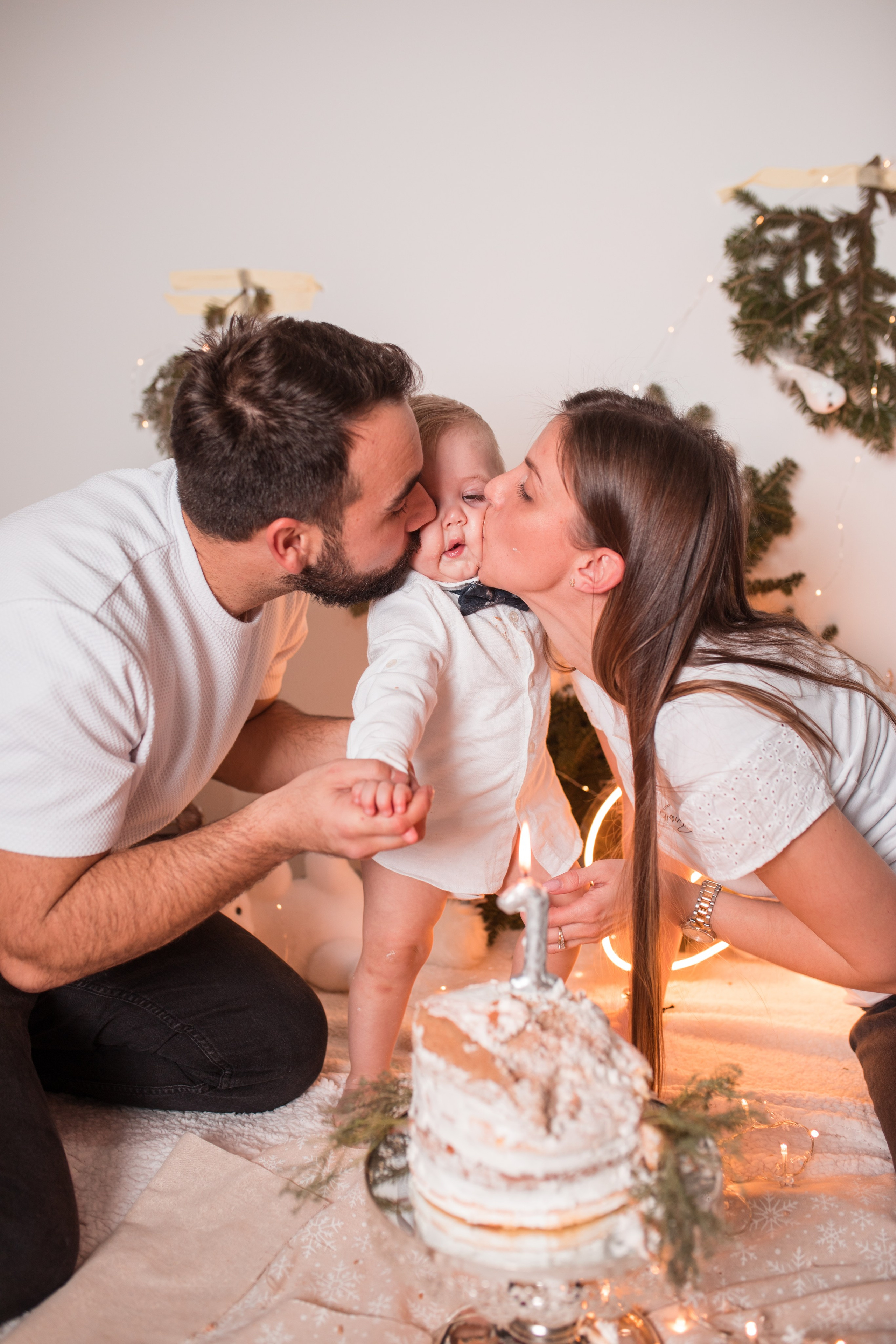 ILIJA 1TH BIRTHDAY SMASH CAKE. HOME