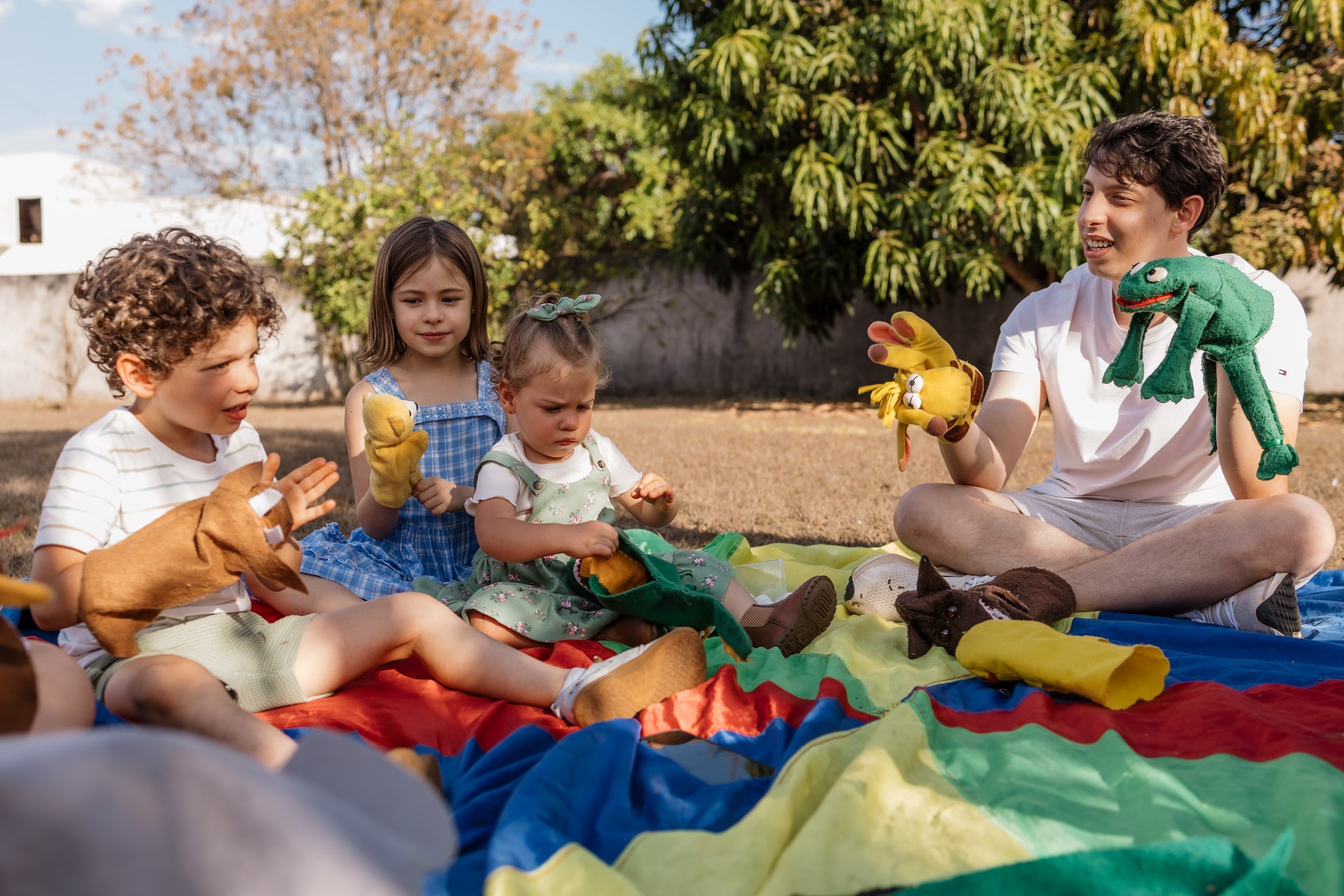 recreação infantil em festa de 2 anos Brasília