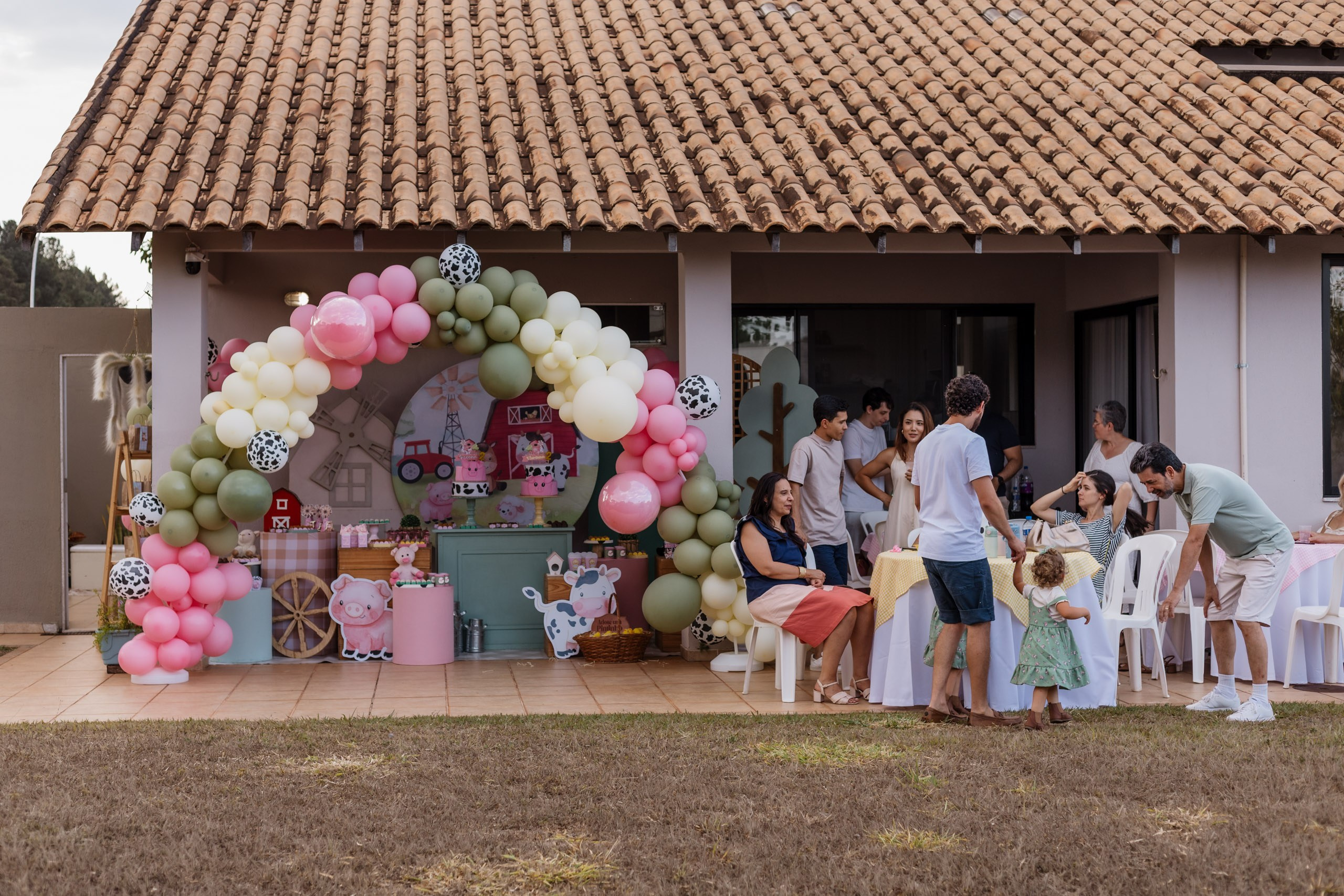 festa em quintal de casa em Brasília 