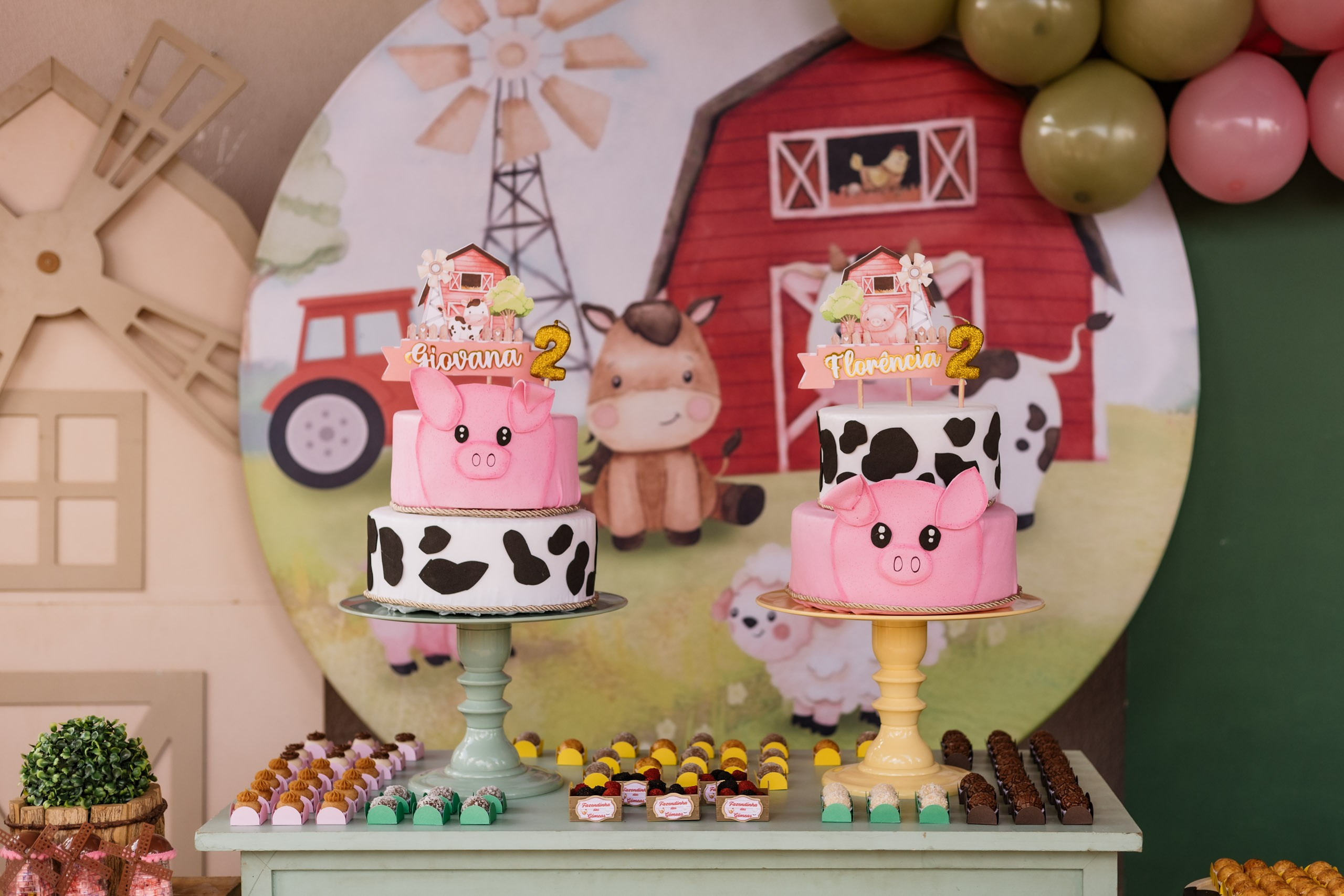 decoração de fazendinha pra festa de 2 anos