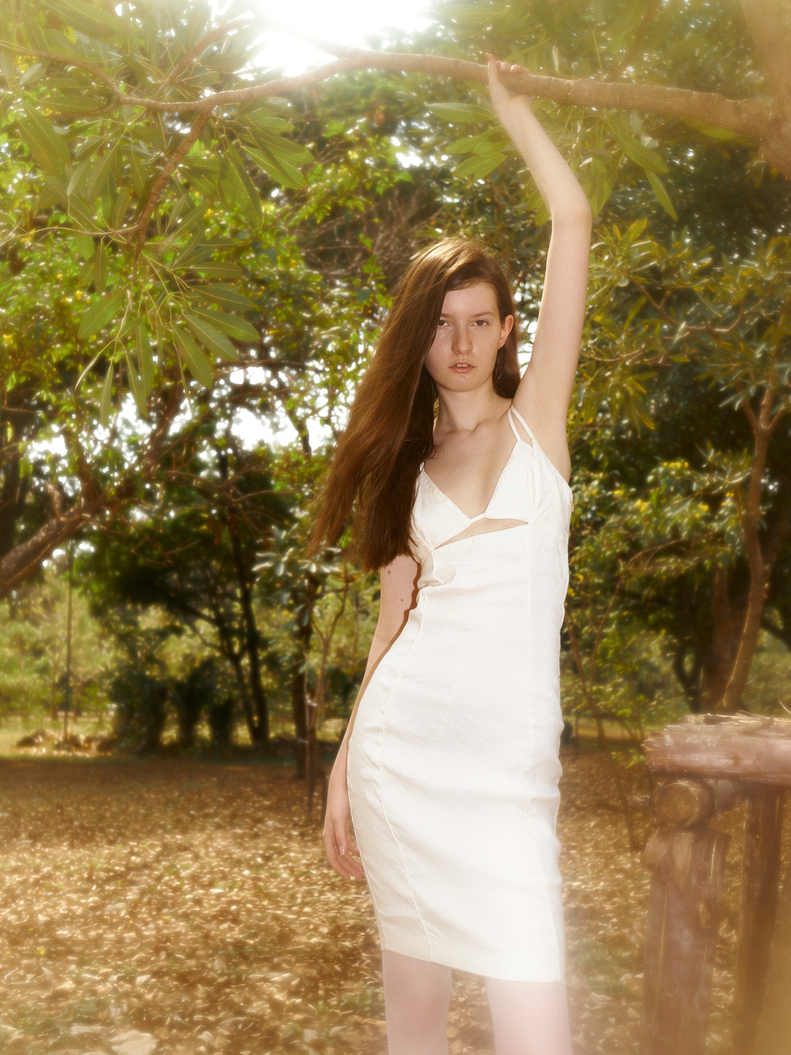 Test shoot in Chatuchak. Stylist