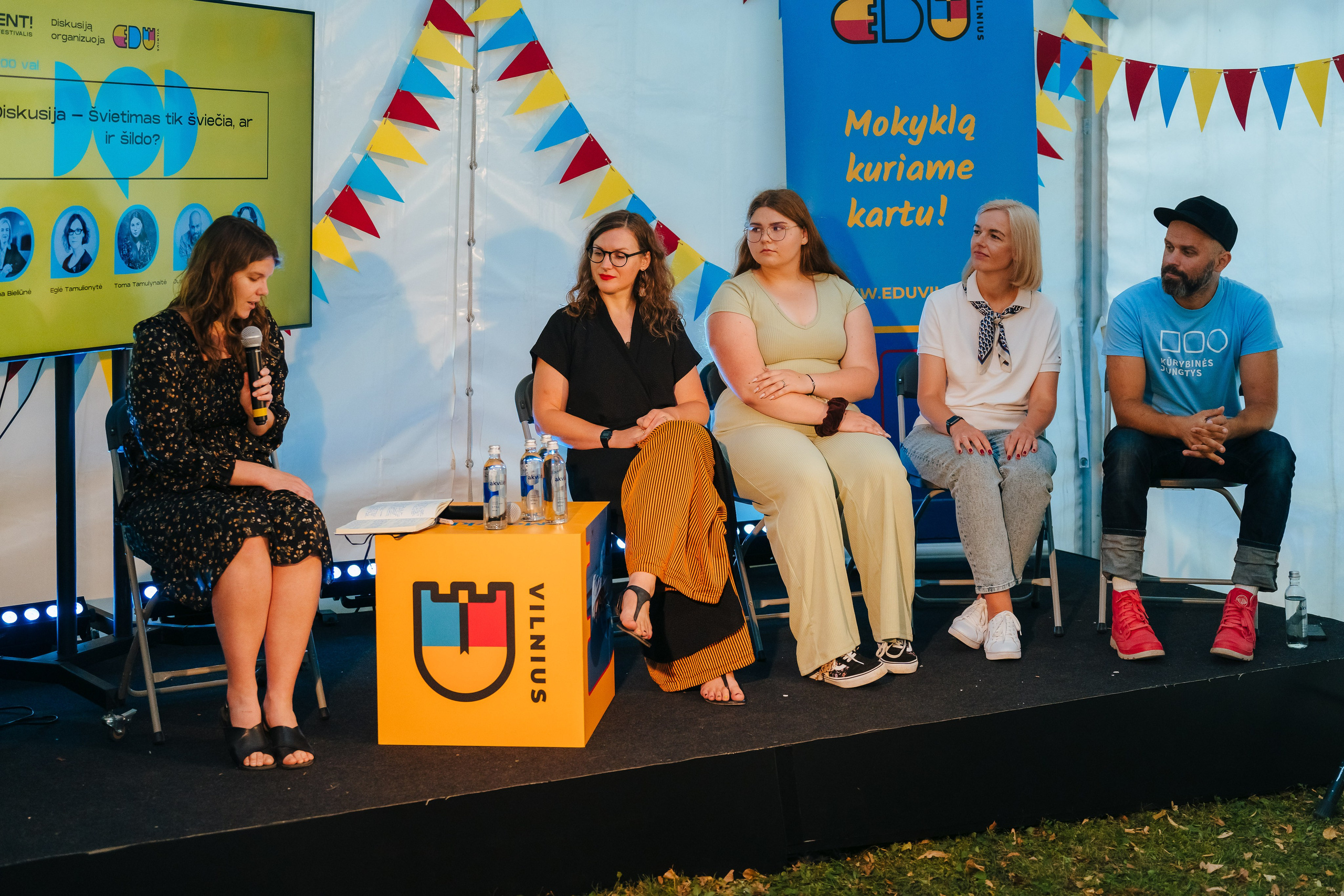 EDU Vilnius diskusijų festivalyje “Būtent!”. OnePIXEL