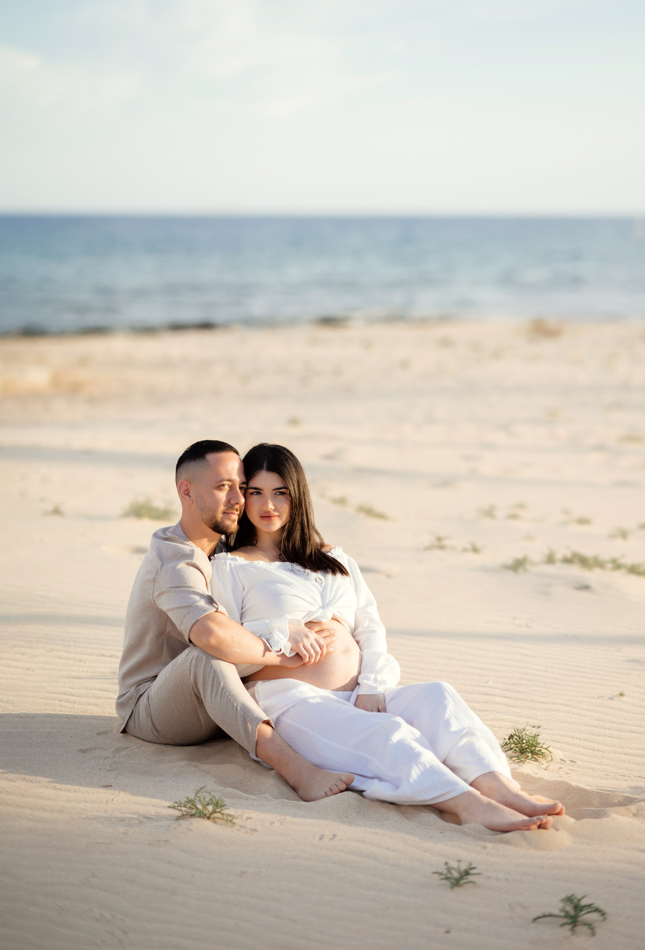 На пляже. Фотограф на Кипре