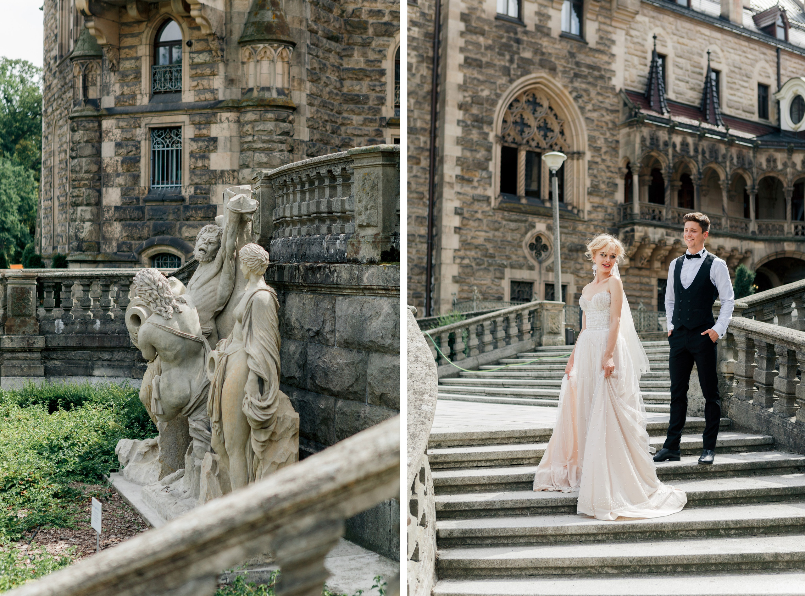 Kasia&Mateusz, Można Zamek. Photograph Katarina