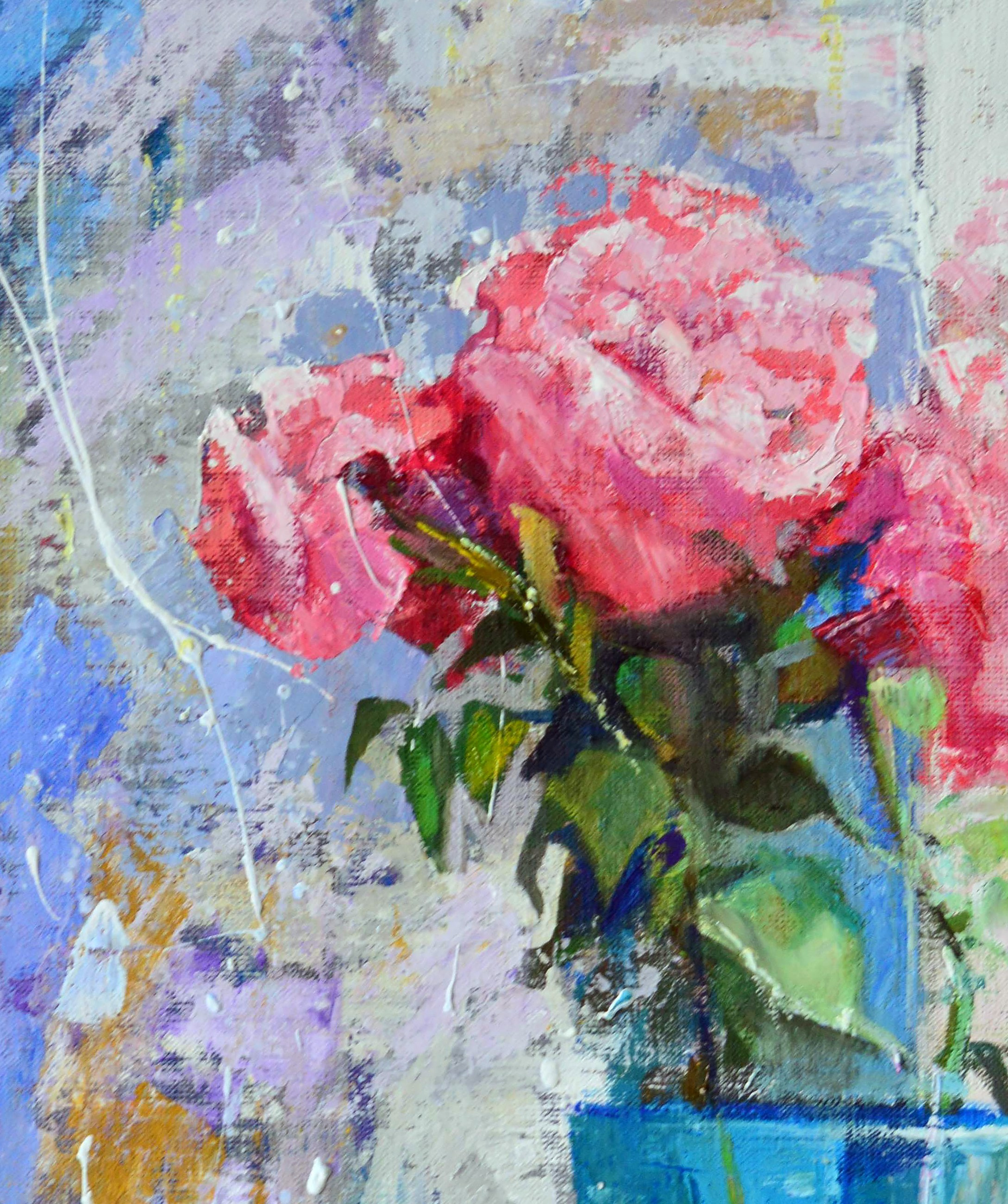 «Roses». Художник живописец Савелова Ольга