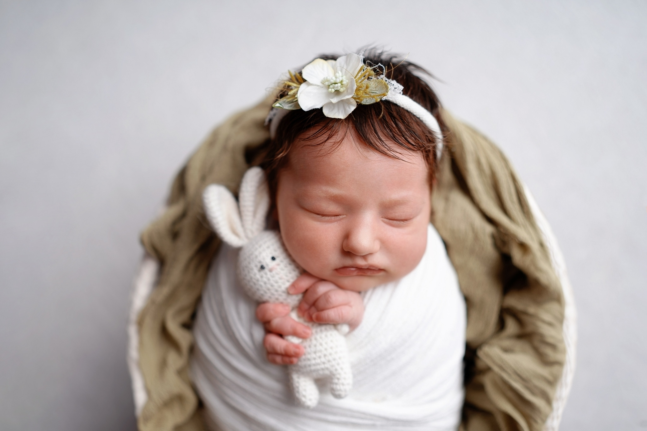 Оливия. Фотограф новорожденных и детей первого года Евгения Михалькевич