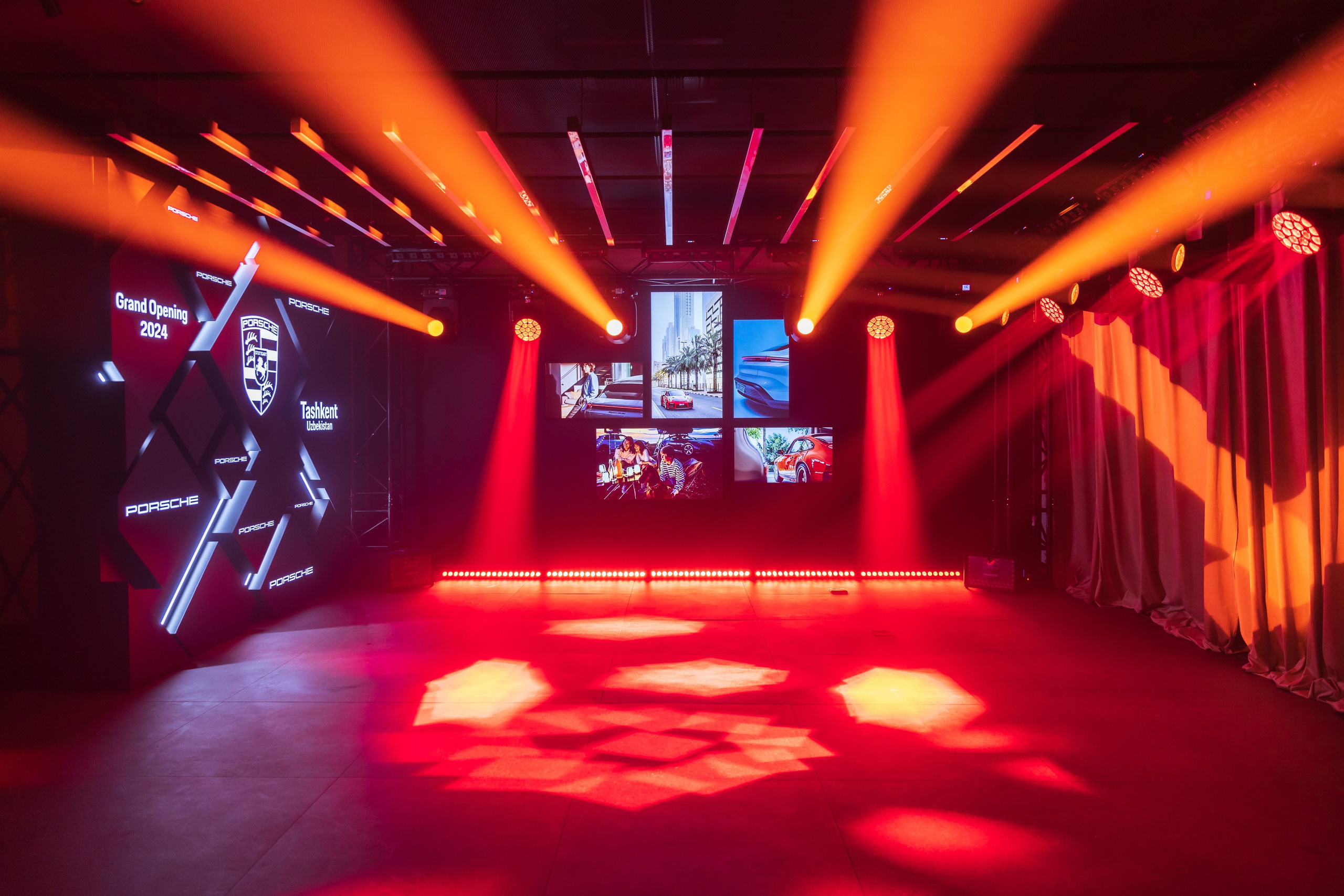 Porsche Studio. Открытие первого официального дилерского центра Porsche в Узбекистане. Профессиональная Фото-Видео Студия Геннадия Нестеренко | Ташкент и Весь Узбекистан