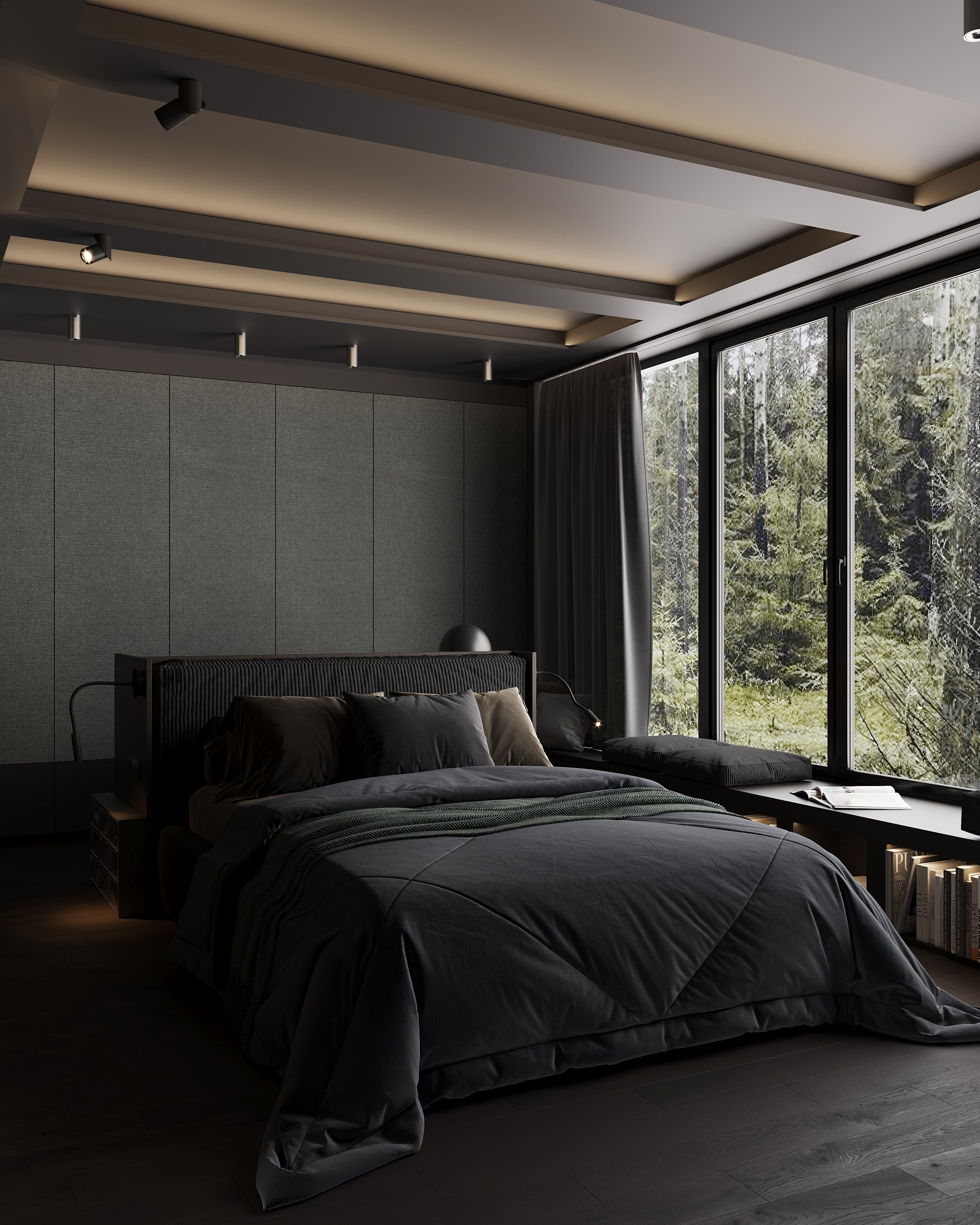 Black vs White. Simple Archs — high quality visualizations for your interior projects