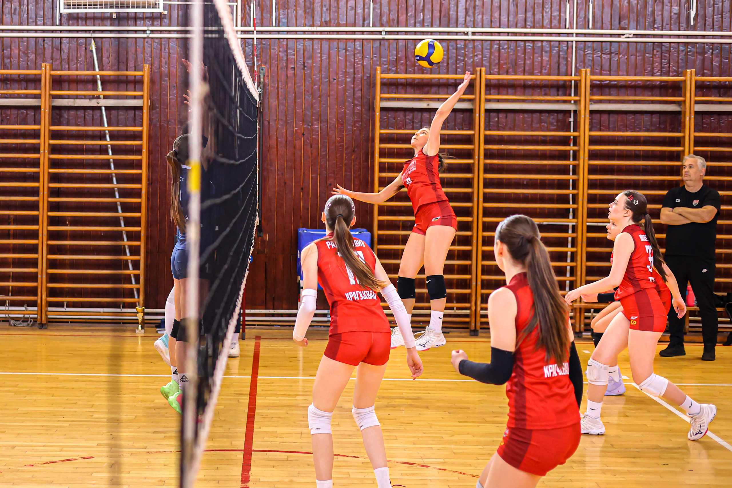 Odbojka 22.03.  Radnicki KG — BlockVolley JAG. Foto Simic Jagodina