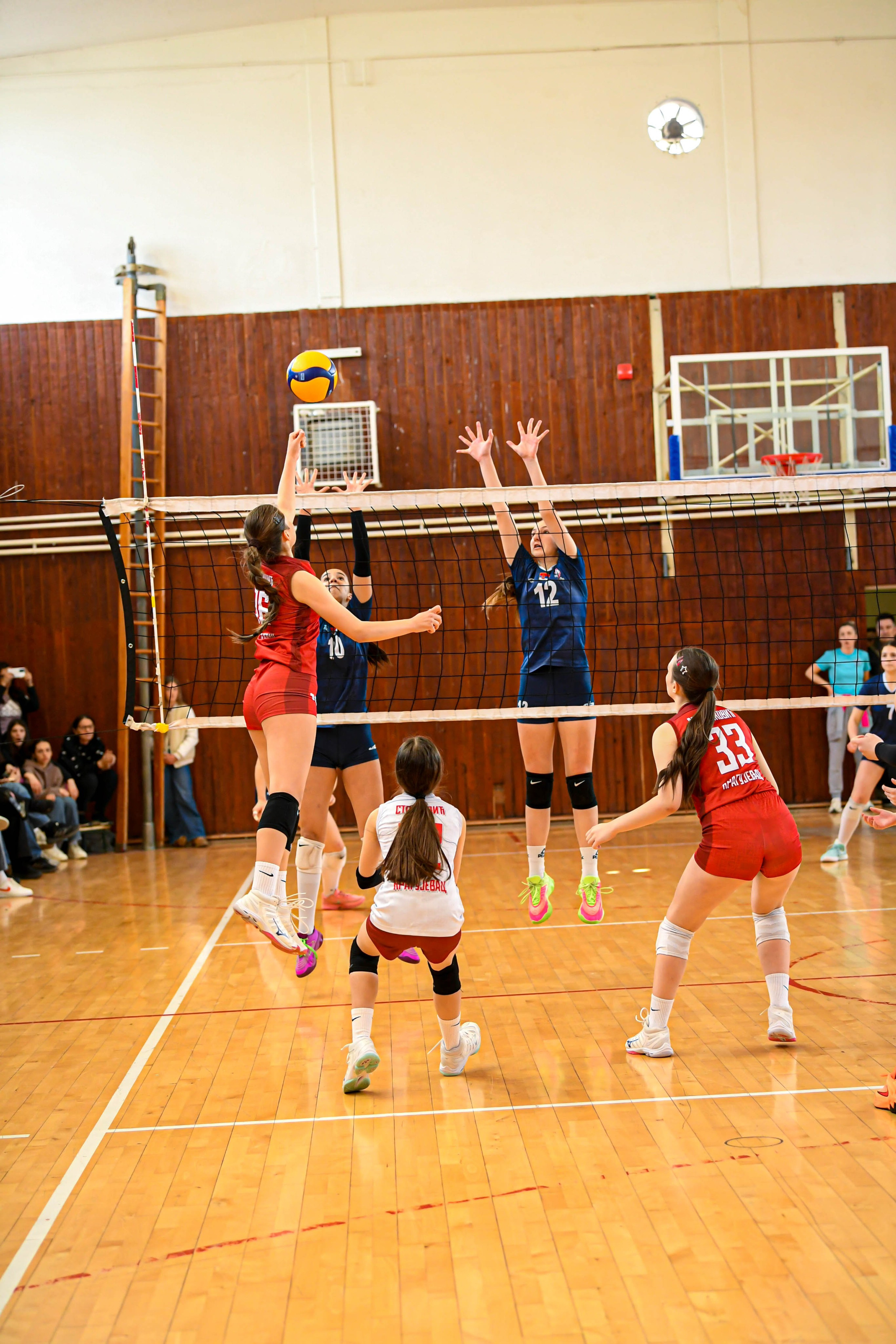 Odbojka 22.03.  Radnicki KG — BlockVolley JAG. Foto Simic Jagodina