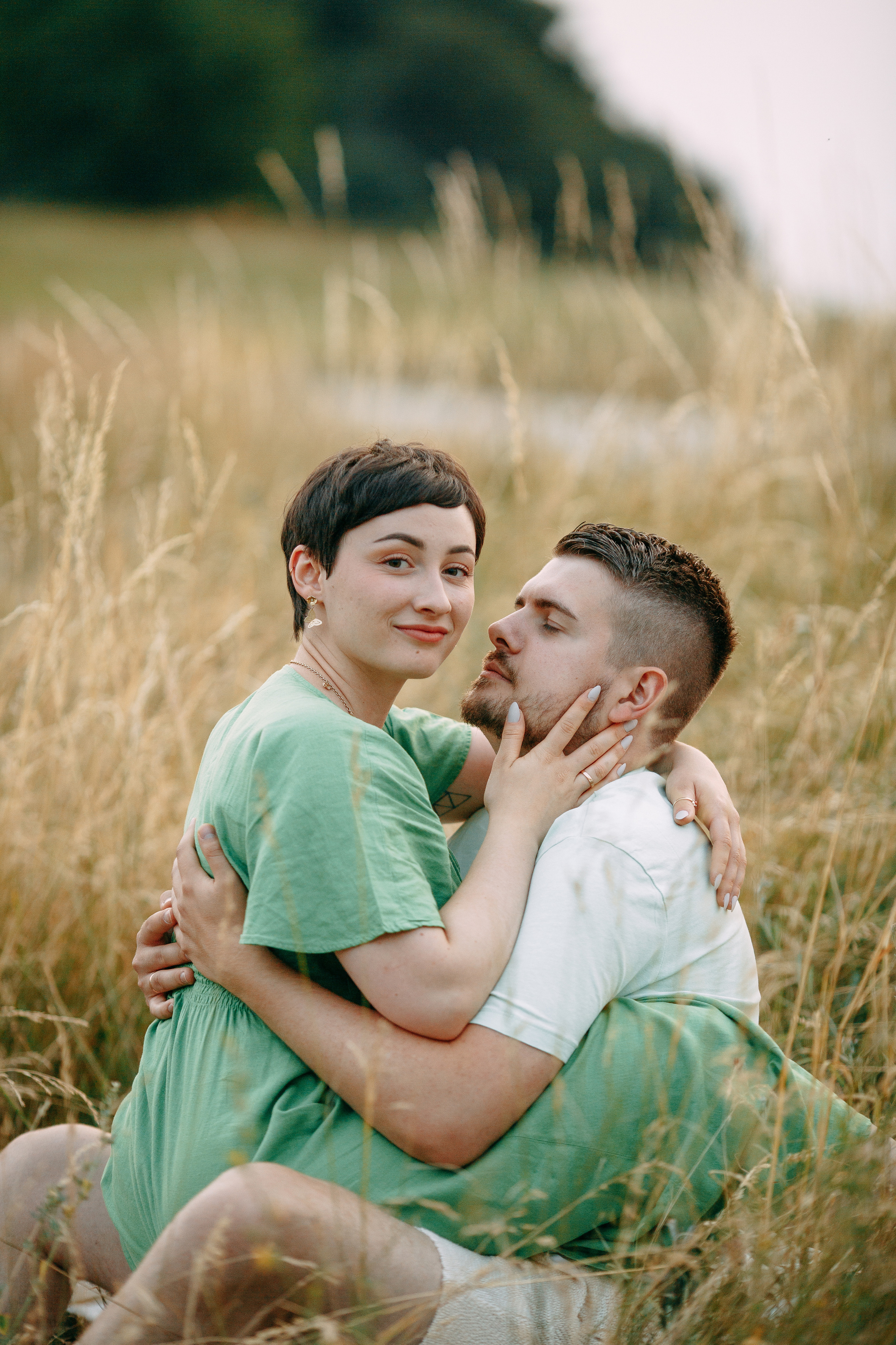 Paarshooting in Münsingen. Professionele fotografin in Münsingen Olesia Wegele