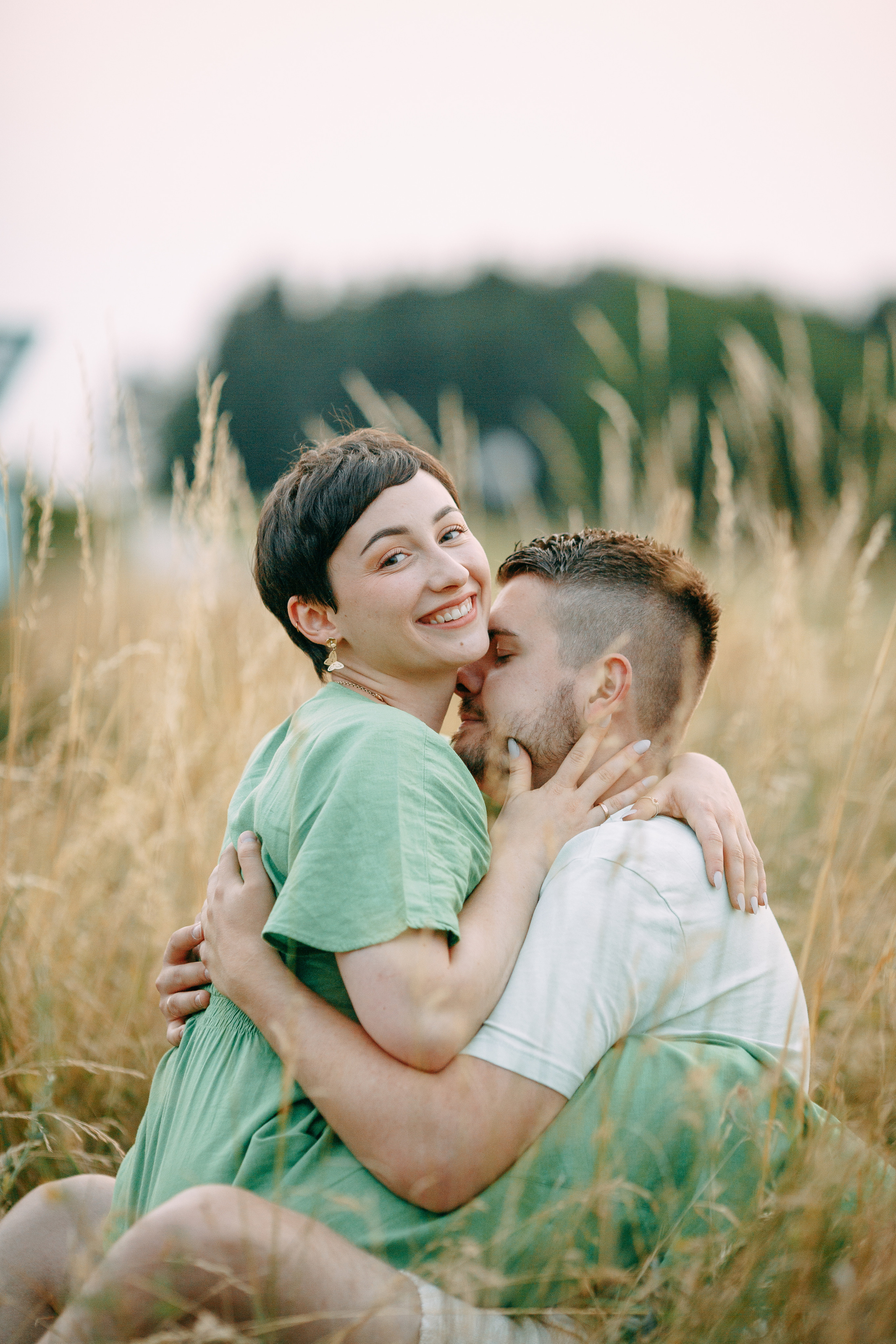 Paarshooting in Münsingen. Professionele fotografin in Münsingen Olesia Wegele