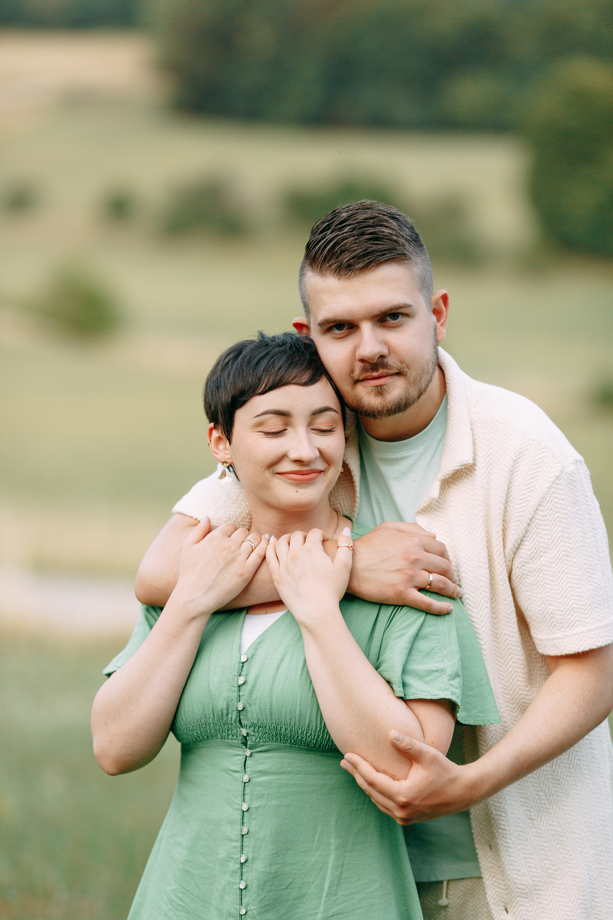 Paarshooting in Münsingen. Professionele fotografin in Münsingen Olesia Wegele