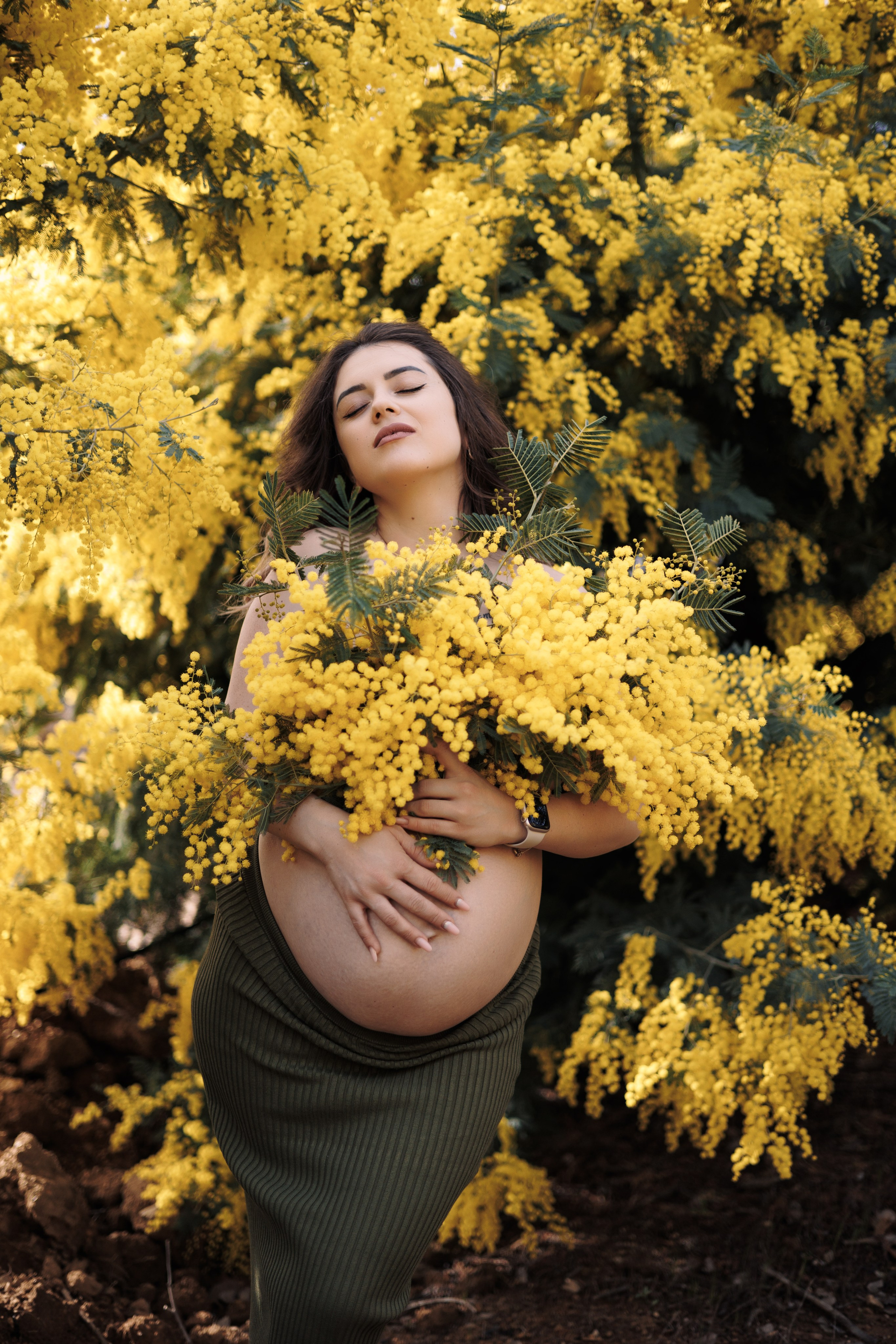 Maternité Elena. Photographe en Côte d’Azur
