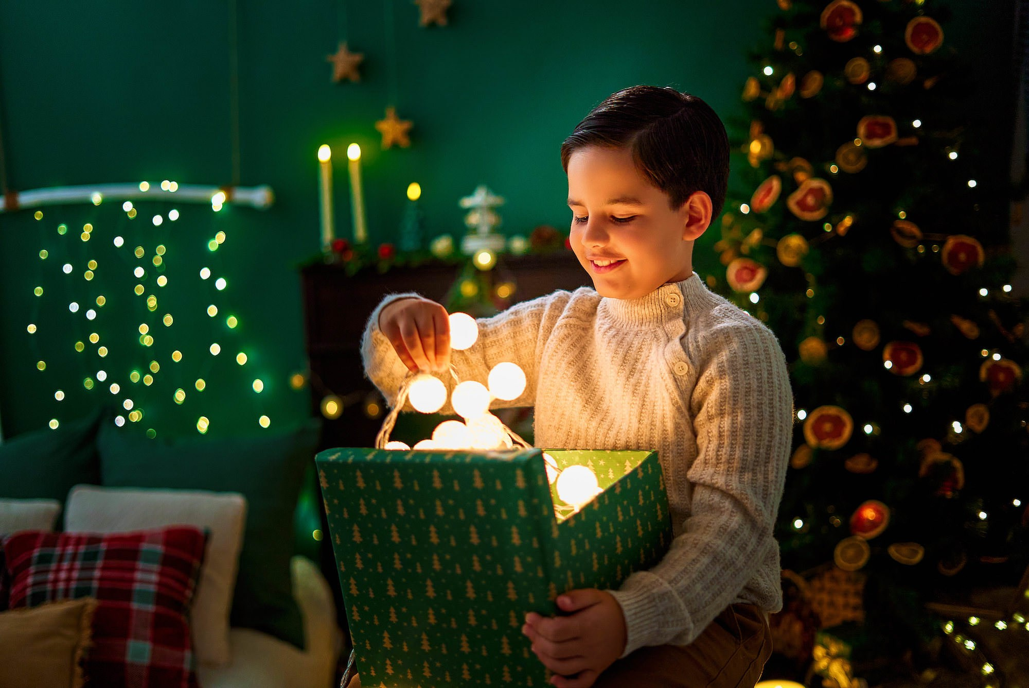 Sesión de fotos Navidad Tenerife. Pasos de Sal | Fotógrafos de familia, embarazo y bebés en Tenerife