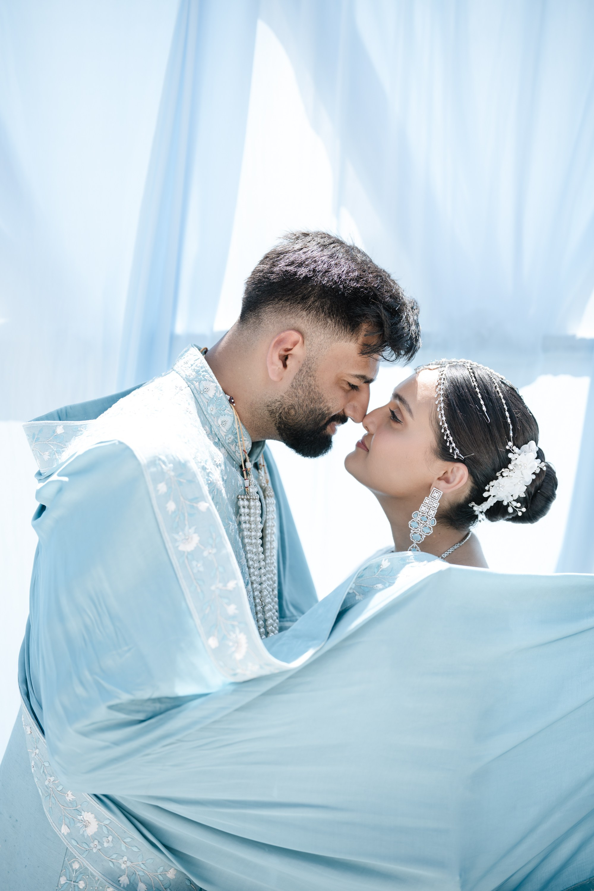 June 2025 — Zill and Raj’s traditional wedding. Portrait and wedding photographer in New York