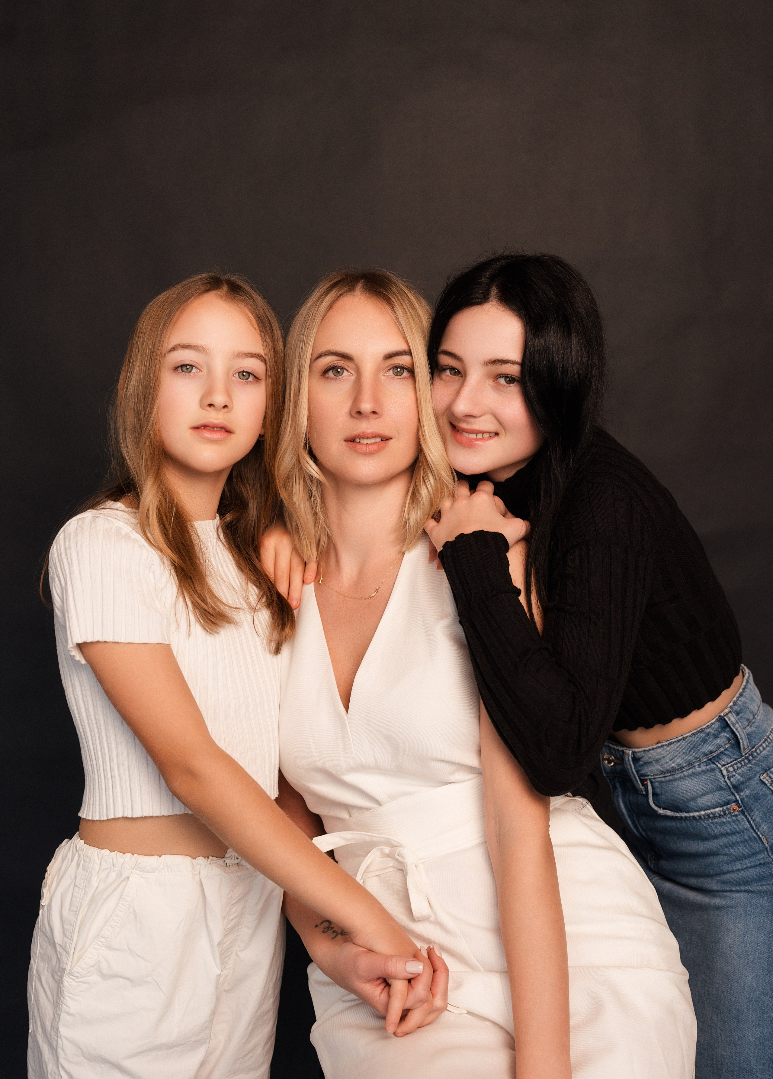 Three Hearts. Family, conceptual women portrait photograher in Geneva, Switzerland