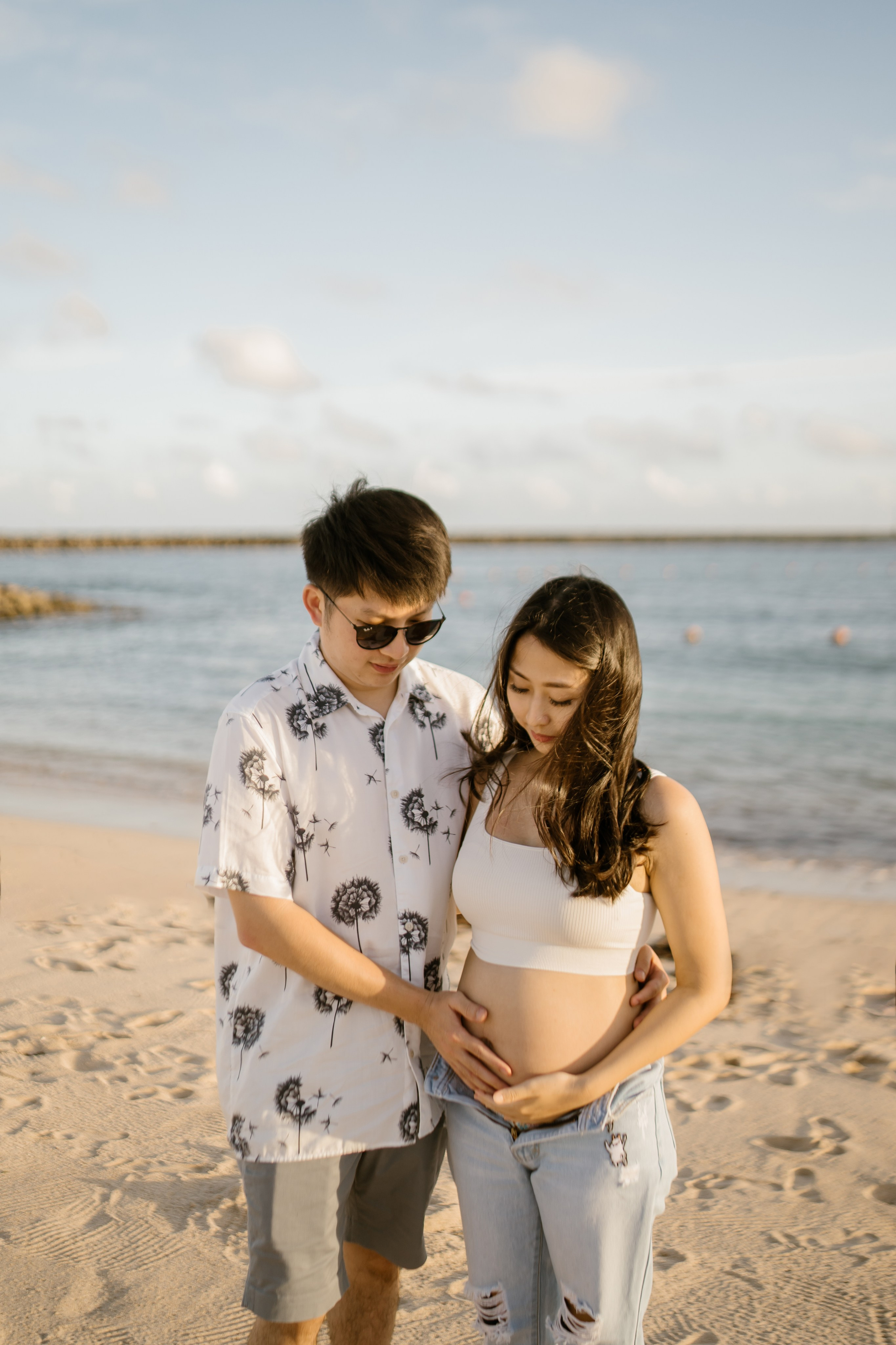 Aldo & Aldys Maternity Photoshoot. Female Photographer in Bali