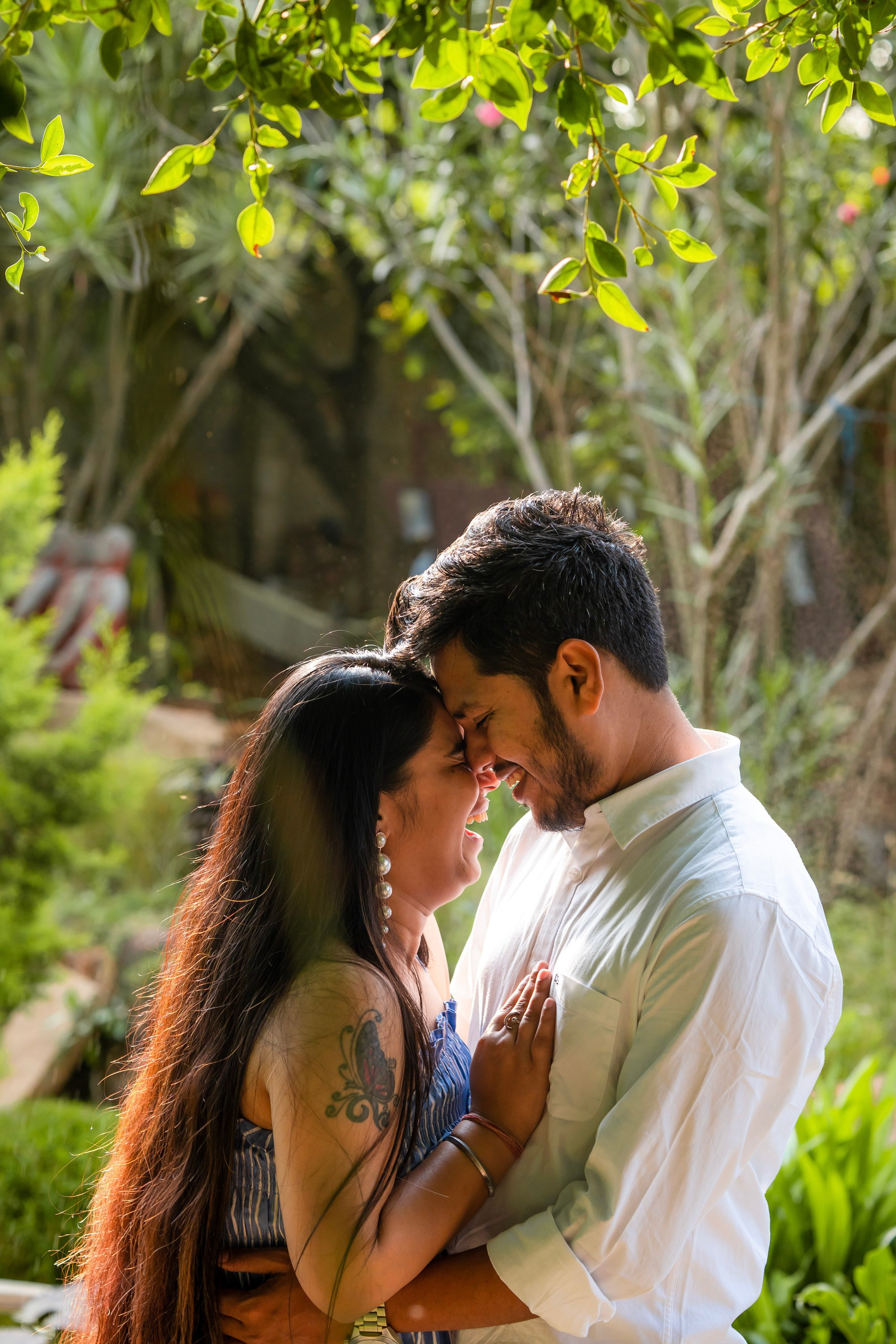 Prakriti & Ayush, Pre-Wedding Shoot at Shibravyi Courtyard, Bangalore | Truly Yours
