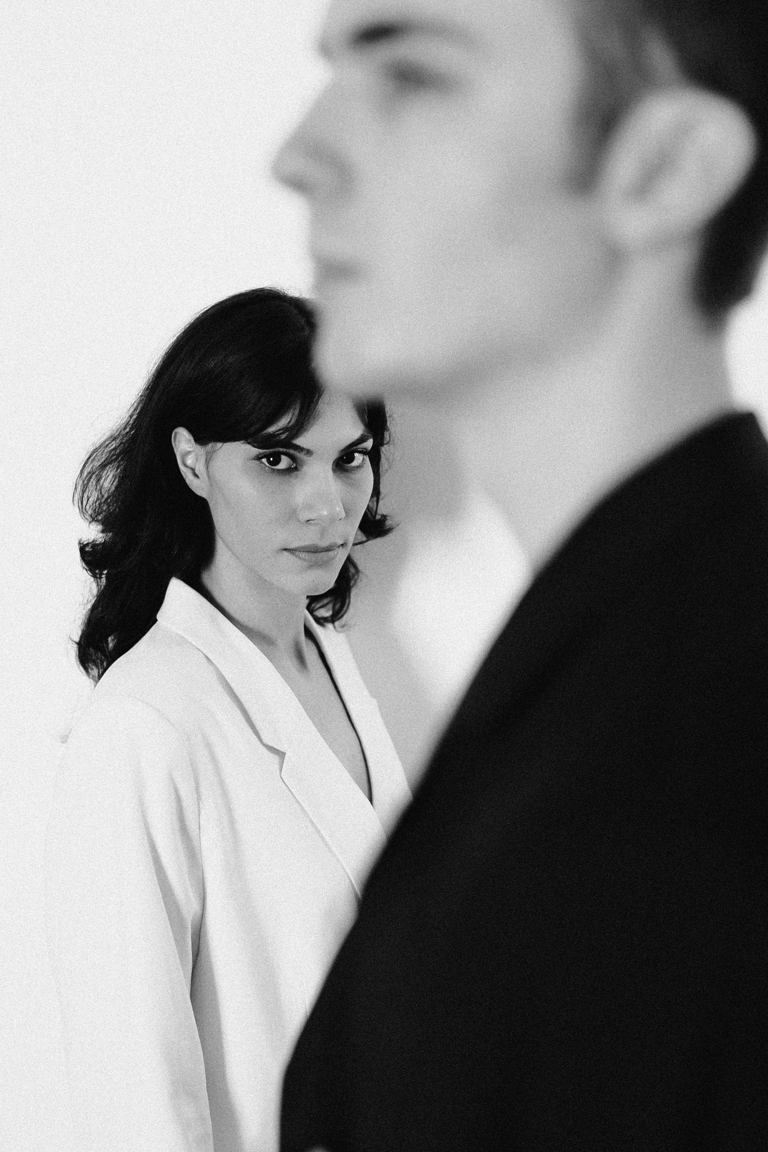 Koncept: černo-bílý portrét. Fotograf Teplice // Alexandra Ribola