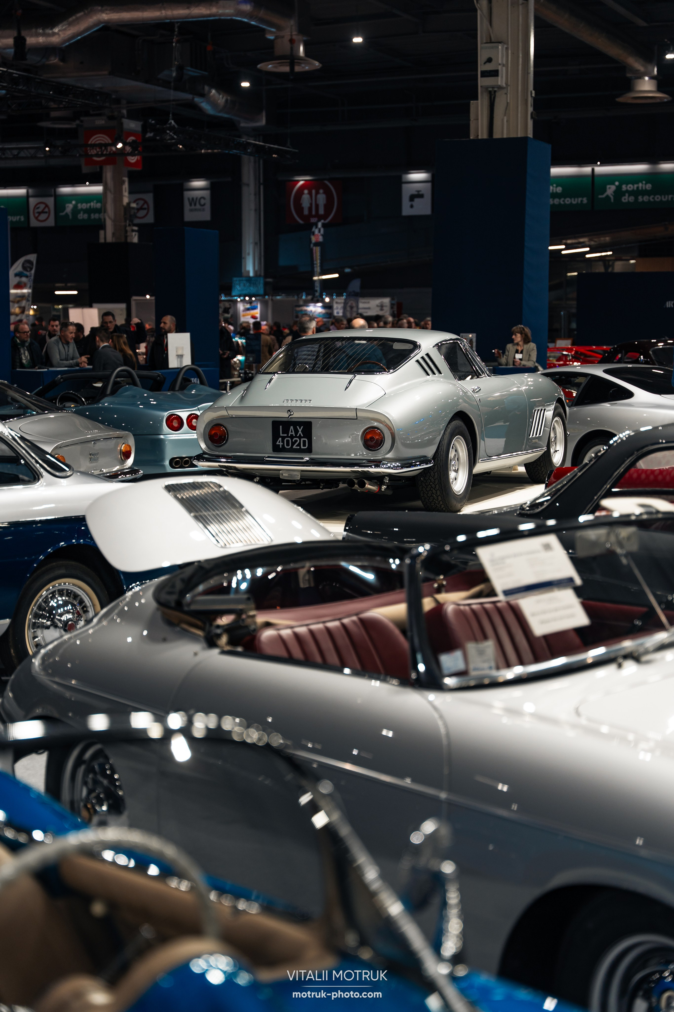 Retromobile 2025. Photographer in Paris — Vitalii Motruk
