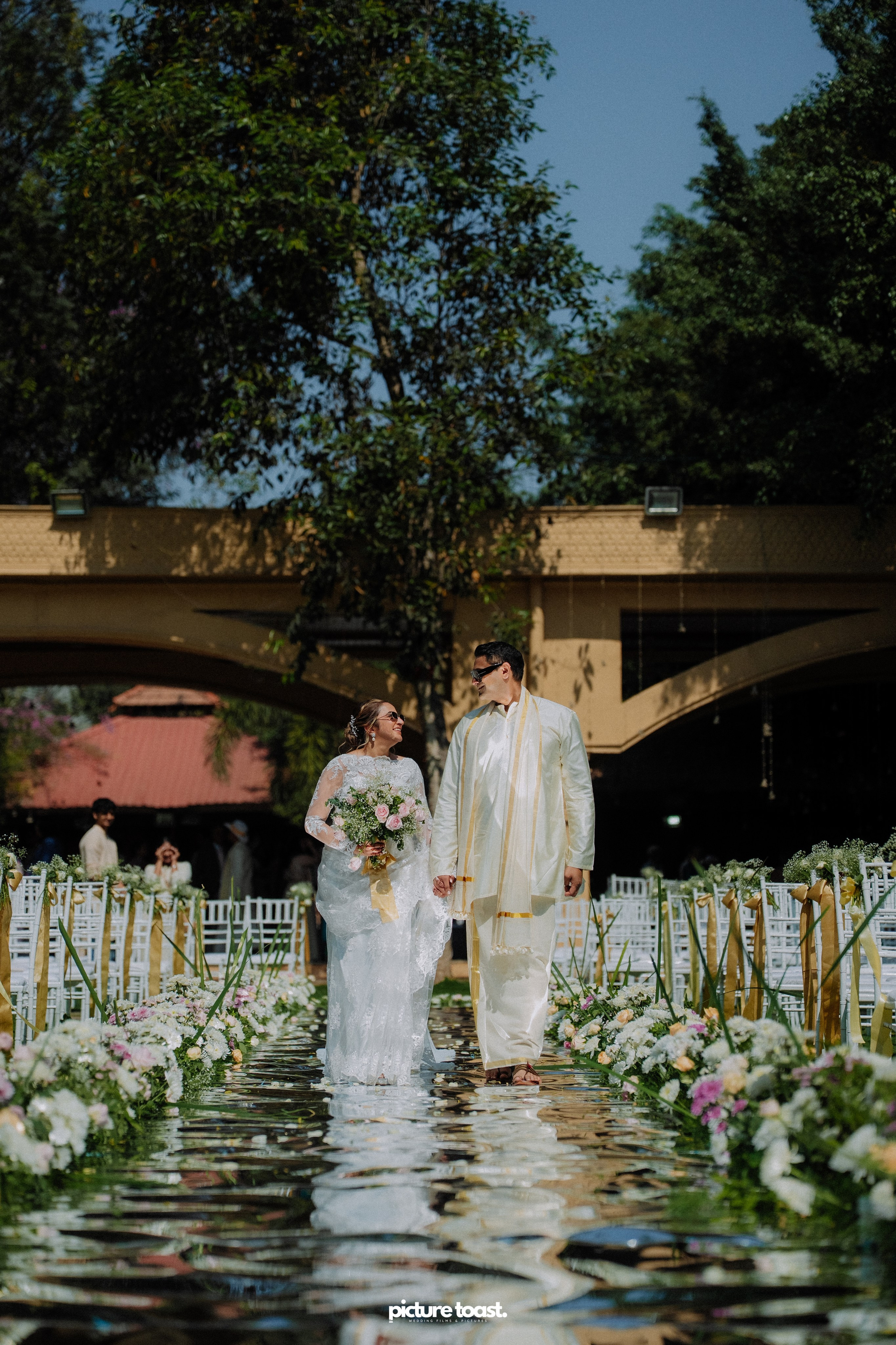 Blessing of Rajiv & Aashna. Fine art Wedding Photographers in India & Canada