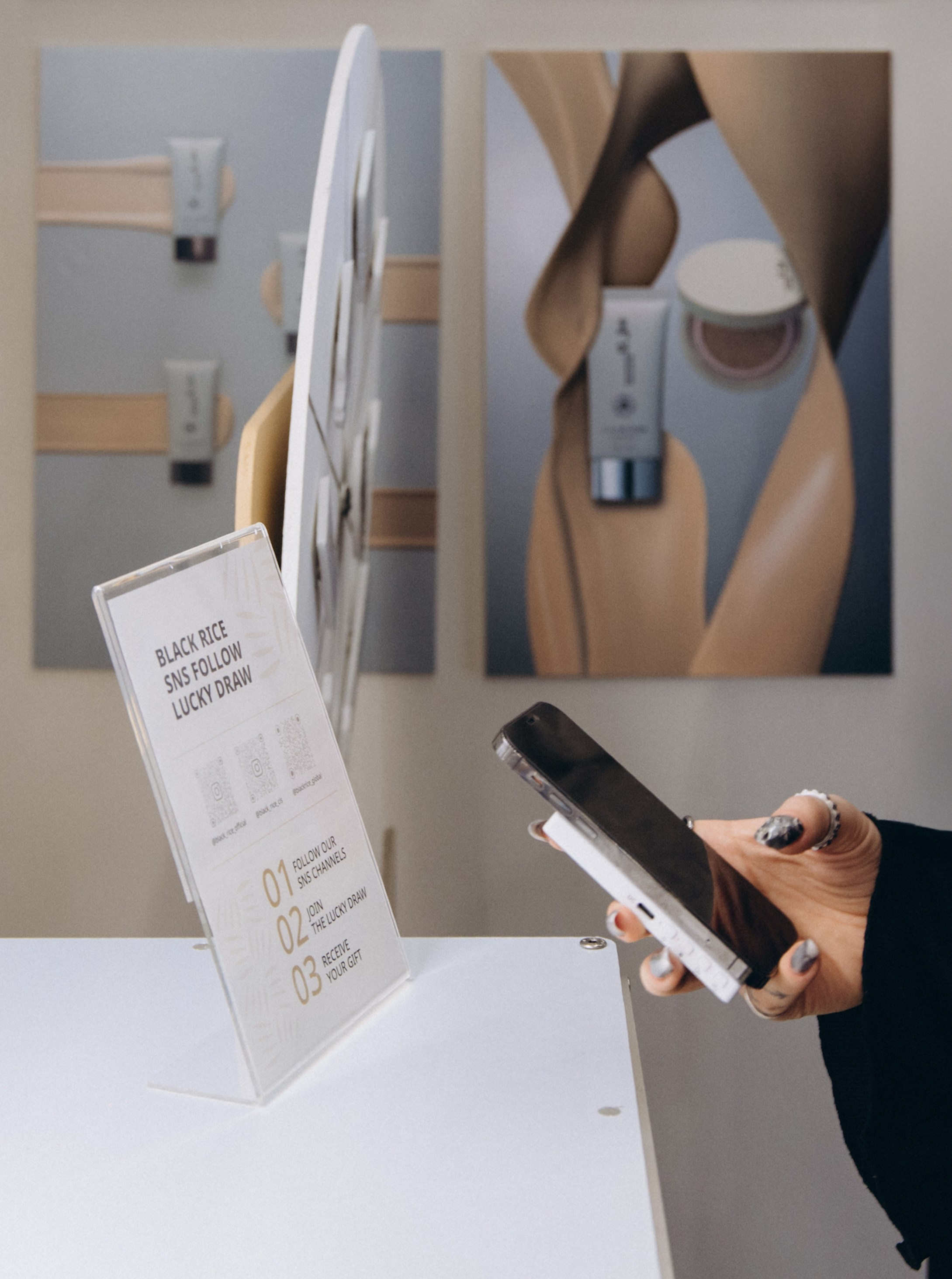 Seoul beauty expo 2025 (Black Rice). Portrait photographer in South Korea Olga Lian