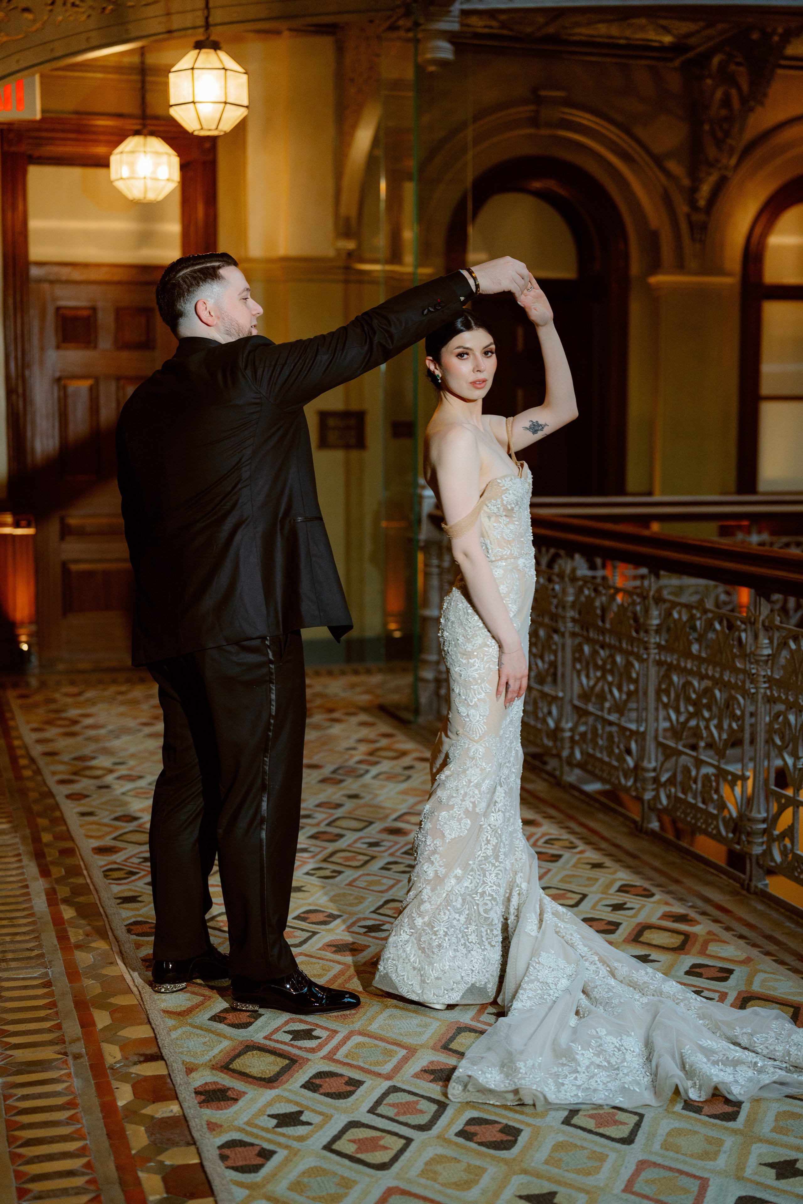 Monique and Robert’s Elegant Wedding at the Beekman Hotel. Wedding photographer and videographer New York | New Jersey