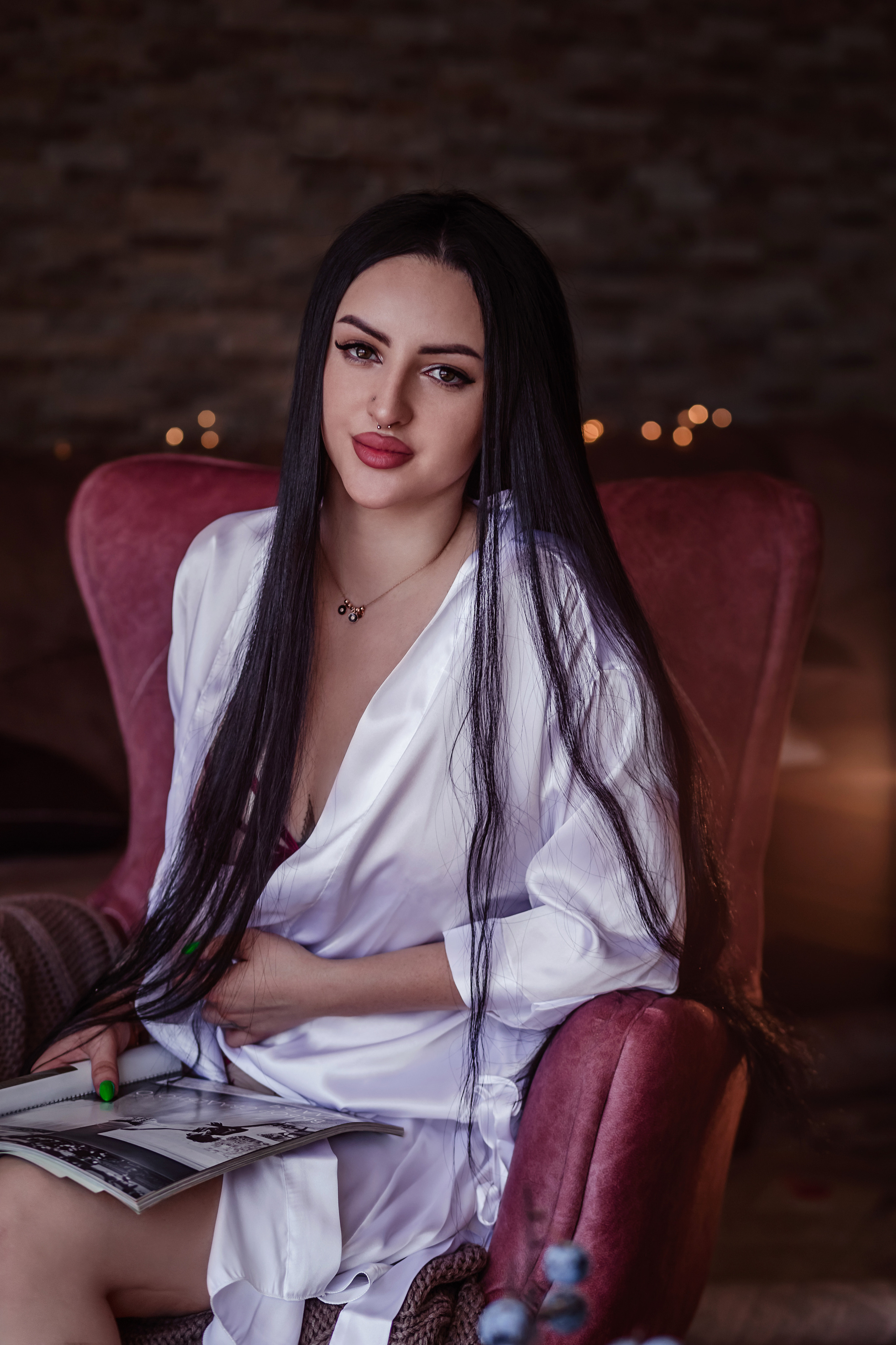 Будуарная фотосессия для девушки