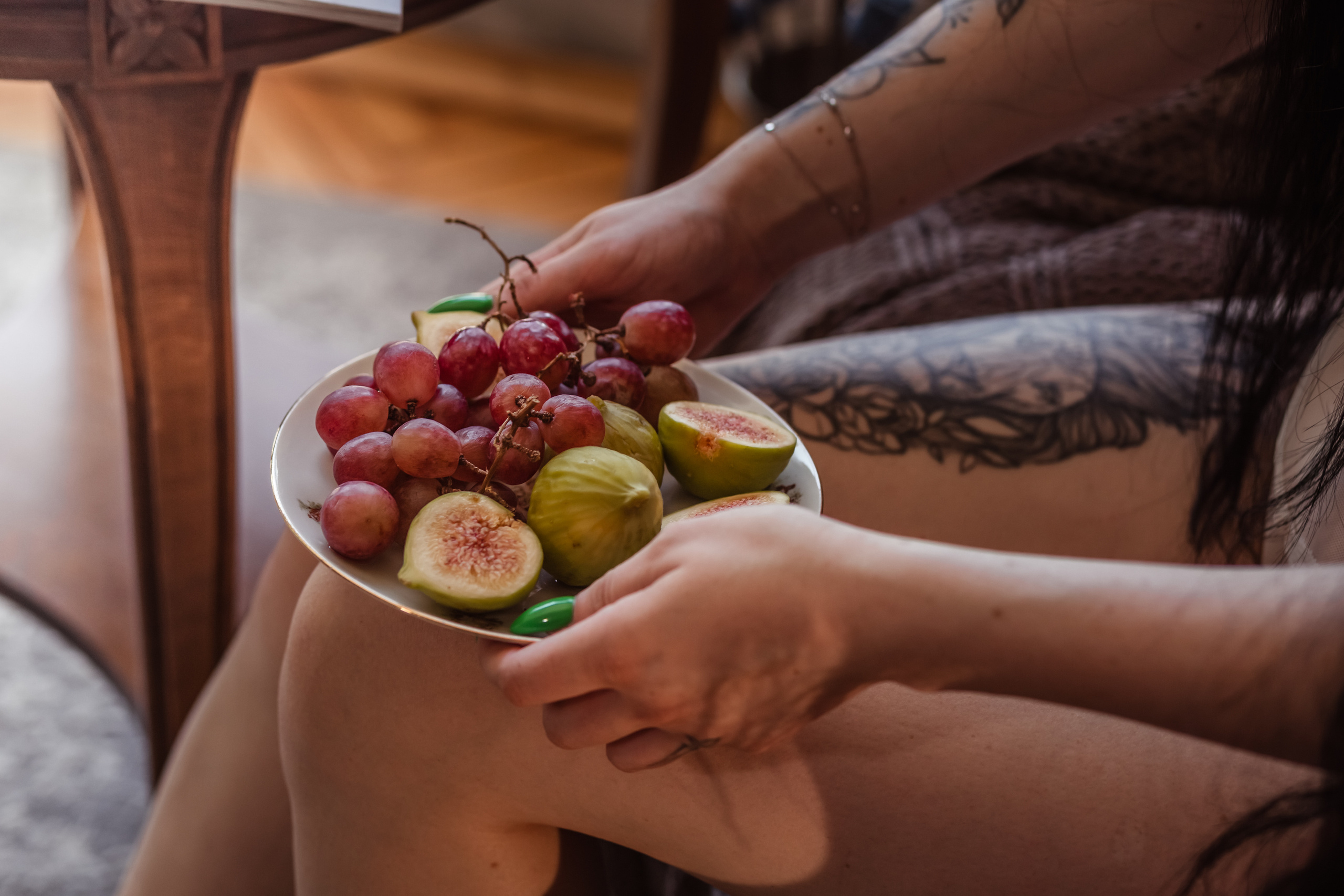 Будуарная фотосессия для девушки