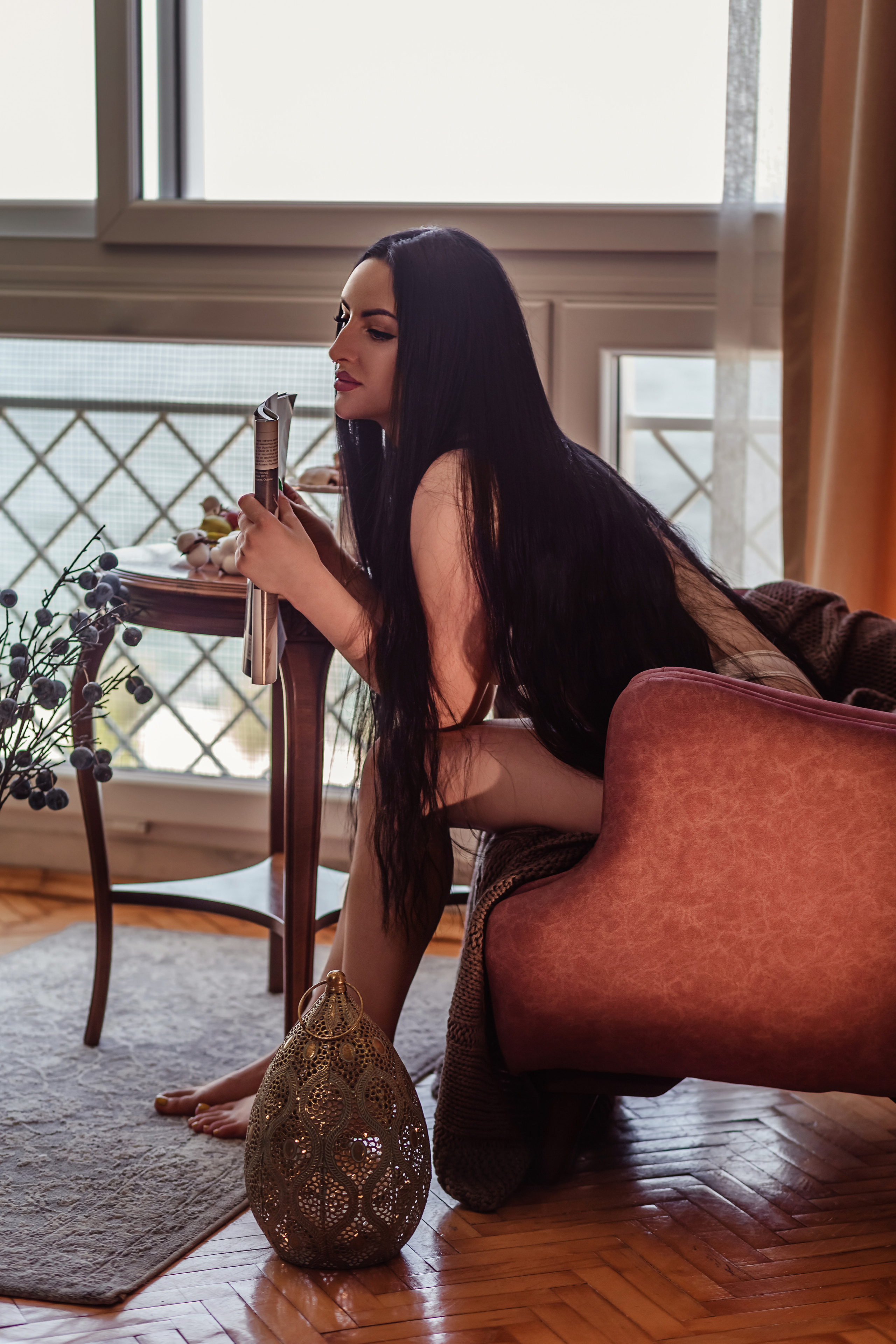 boudoir photo session