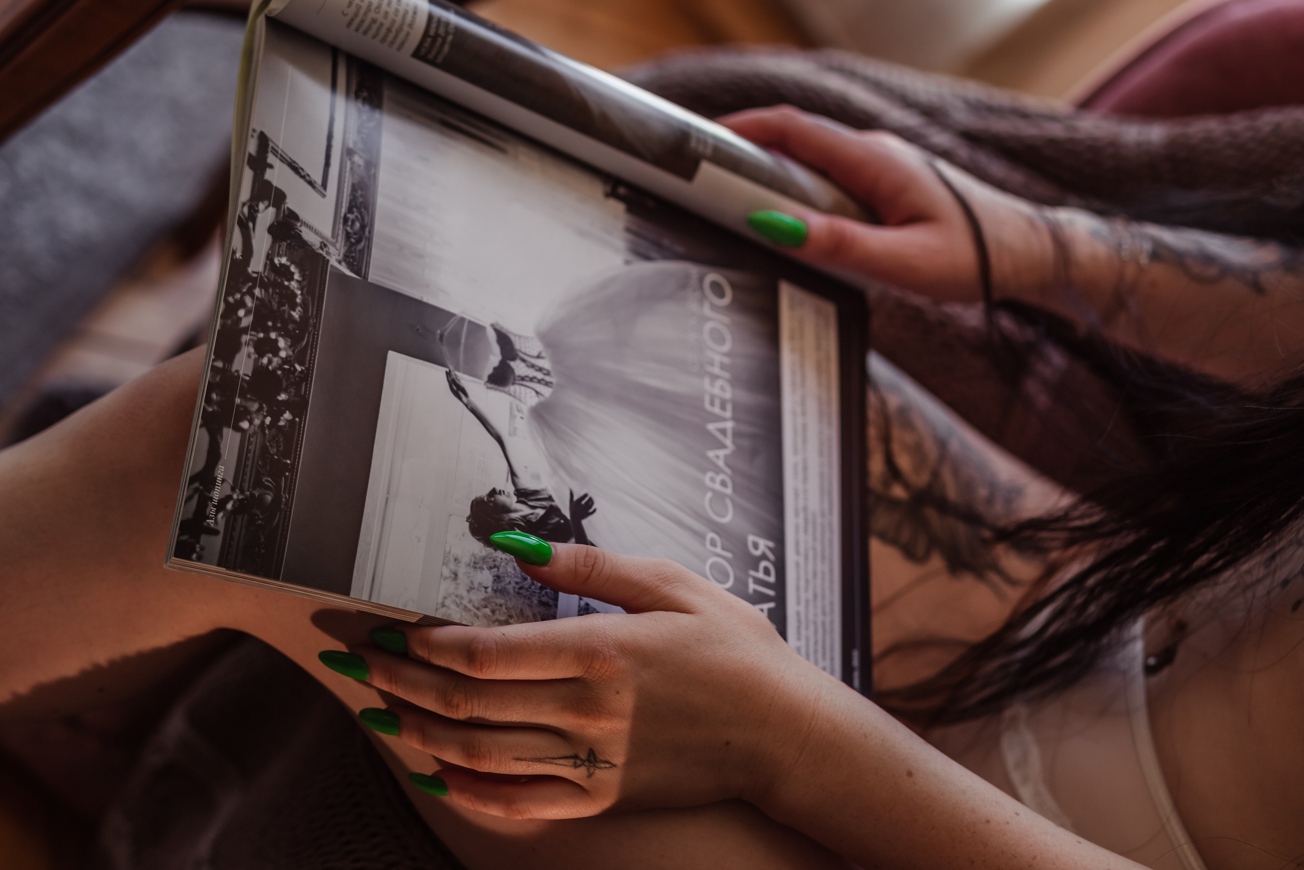 Будуарная фотосессия для девушки