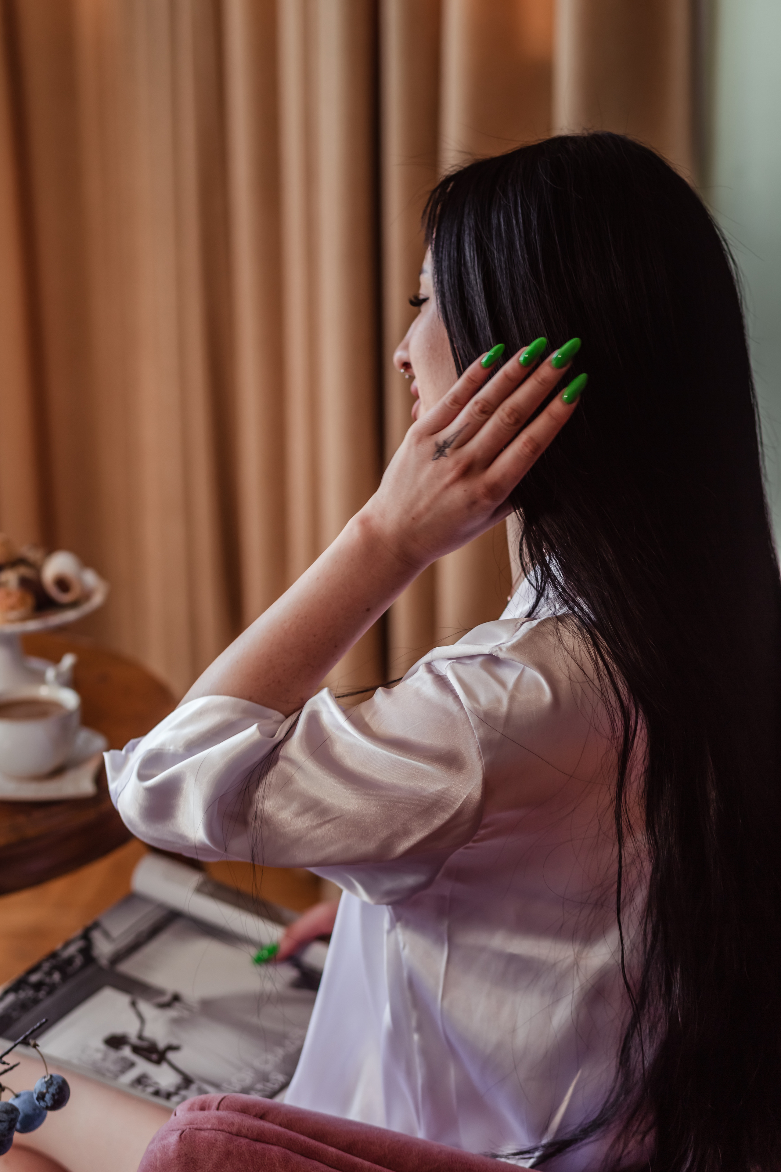 Будуарная фотосессия для девушки