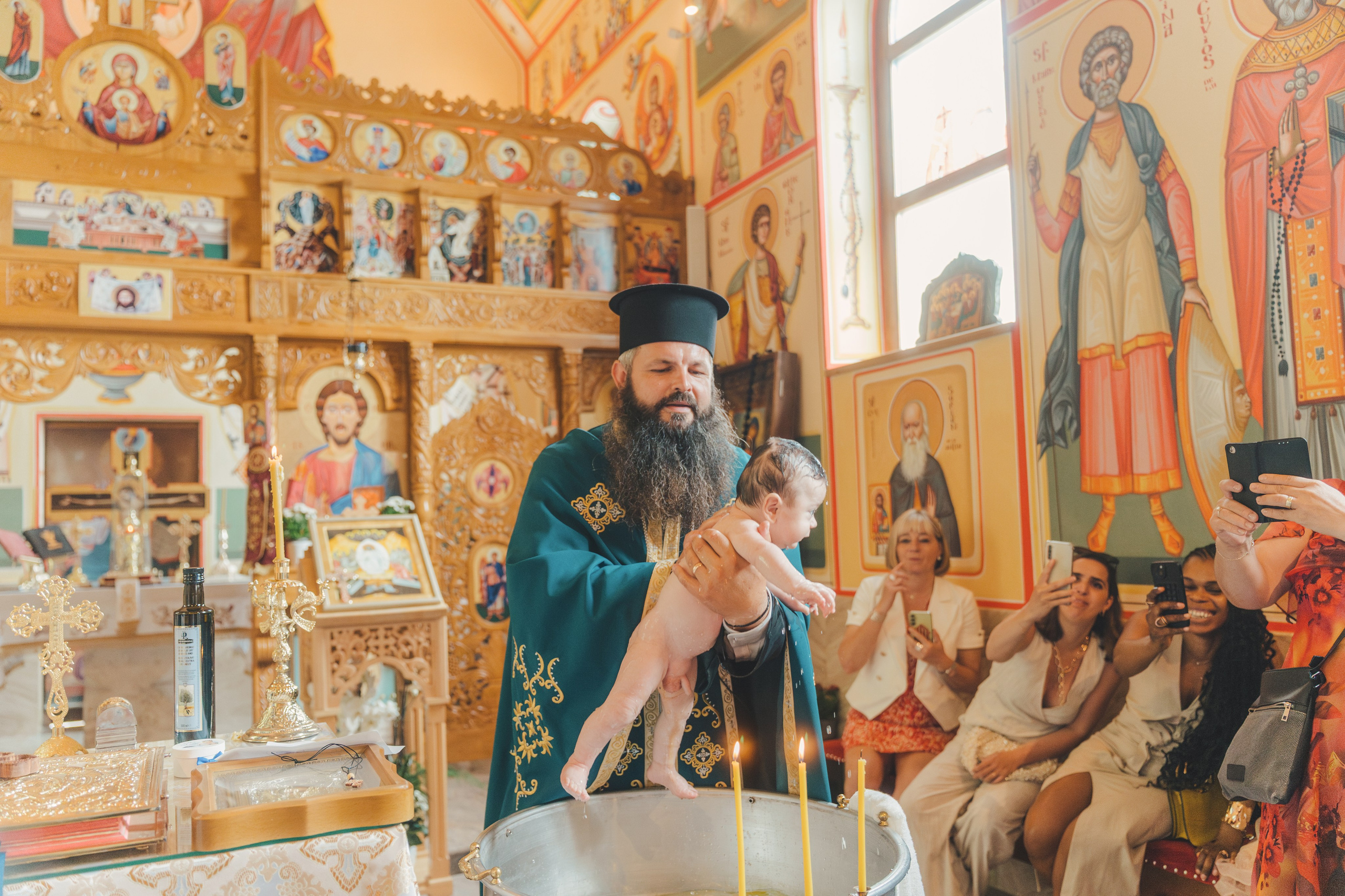 Théo Andrei`s Christening