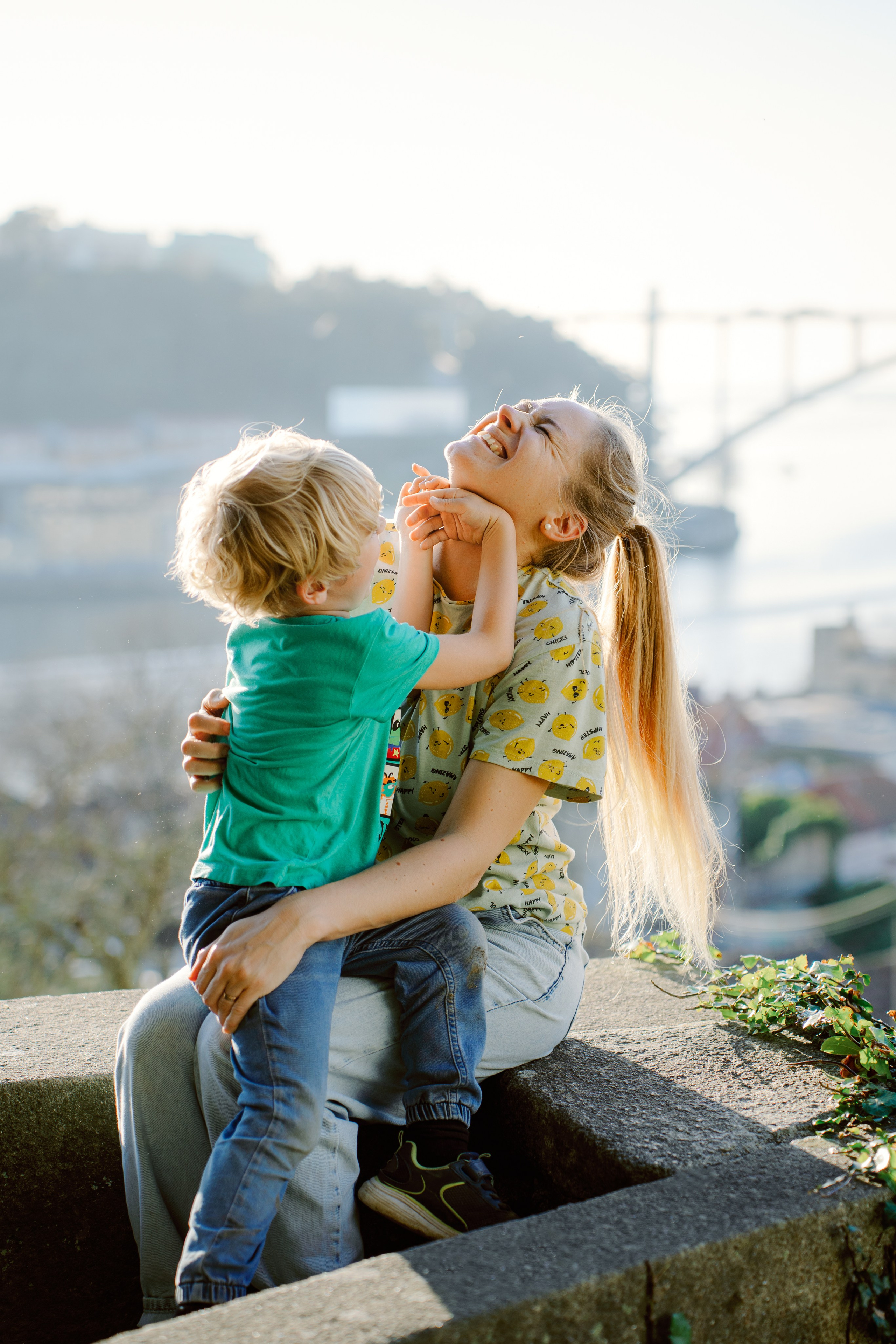 Family photoshoot in Porto. Photographer in Portugal Polina Gotovaya