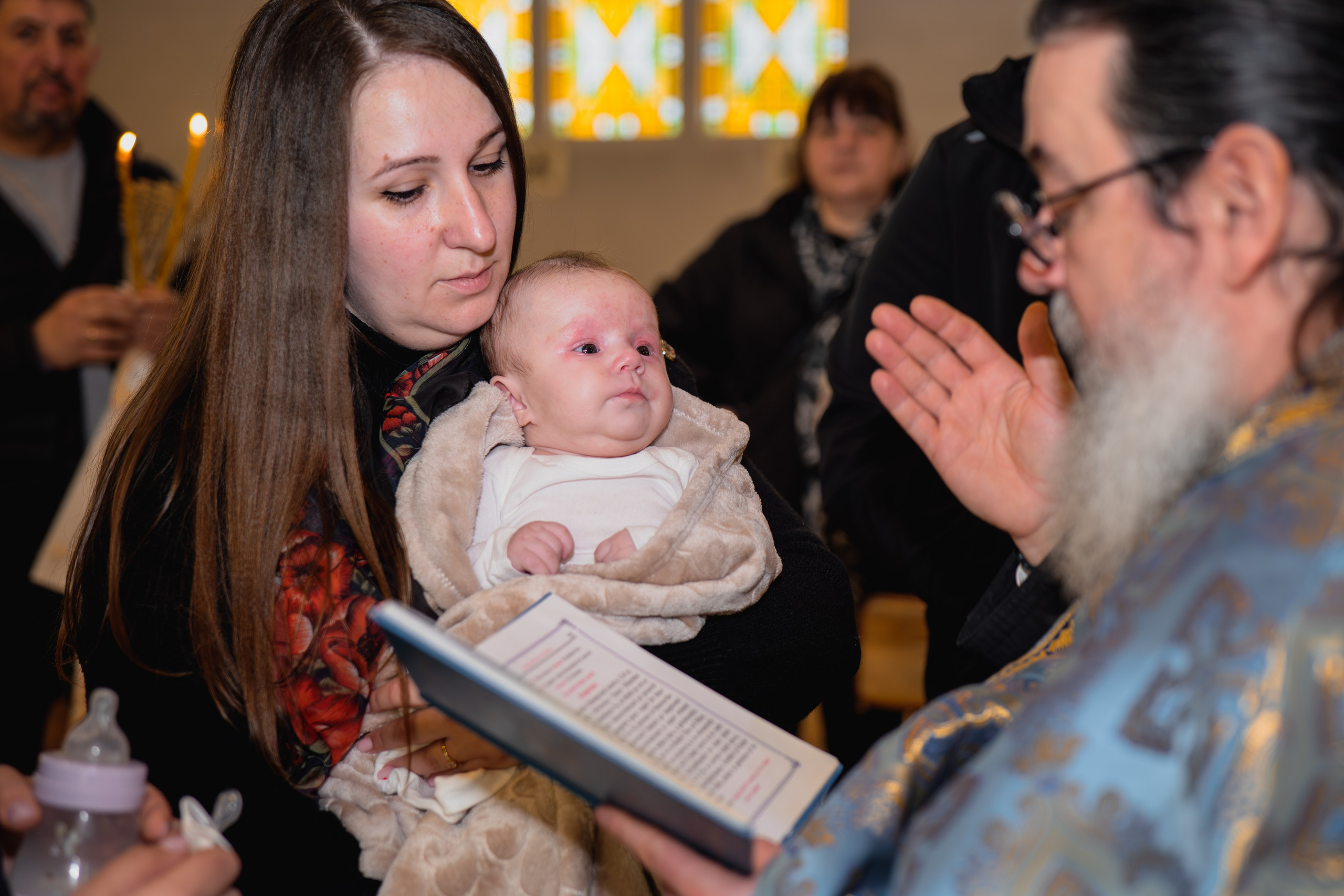 Botezul micii printese. Fotograful și Cameramanul familiei dvs în Franța Paul Photographer
