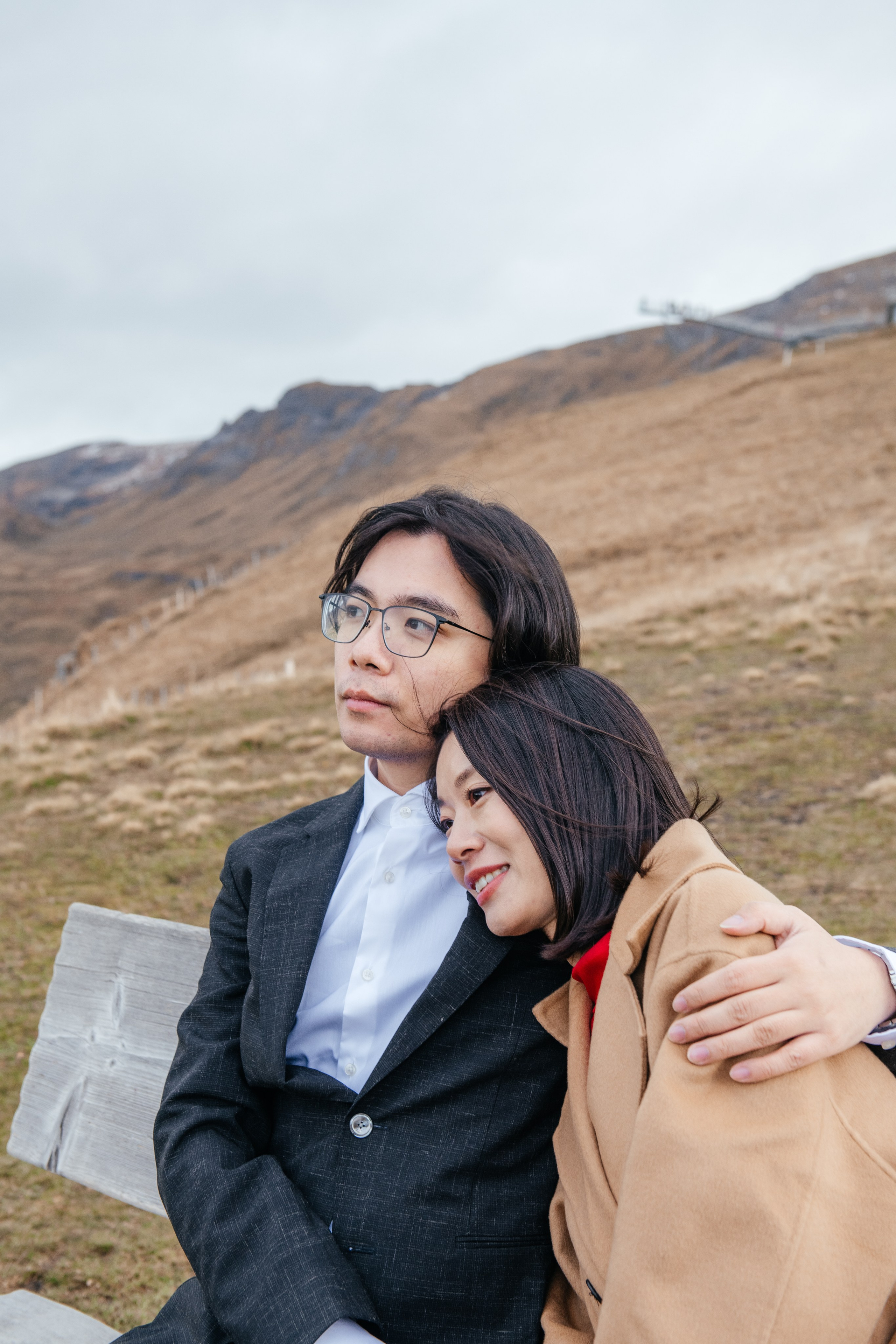 Kaiwen & Xiaoming Grindelwald, Switzerland. I am Elena Altendorfer. Wedding photographer in Zurich and Switzerland