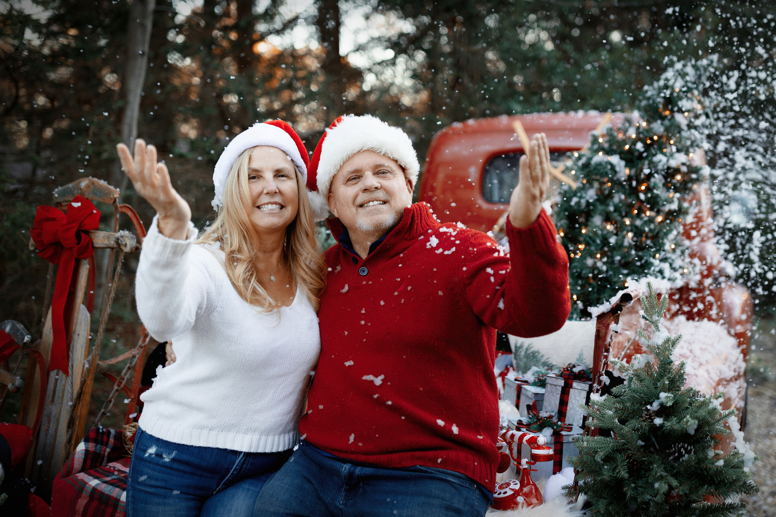 Christmas Truck. Professional photographer in NYC Kristina Bagdasaryan