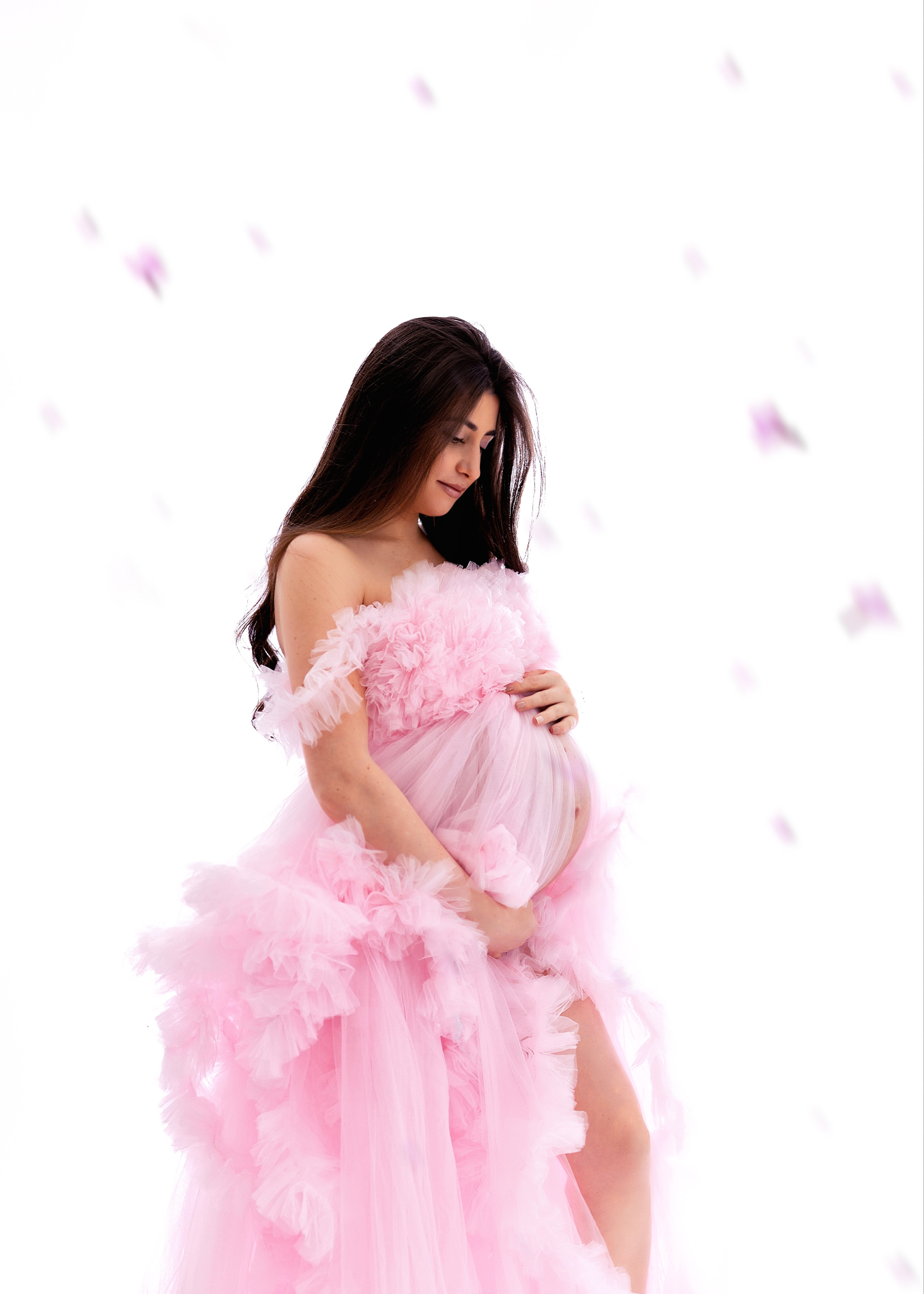 Studio Maternity. Professional photographer in NYC Kristina Bagdasaryan