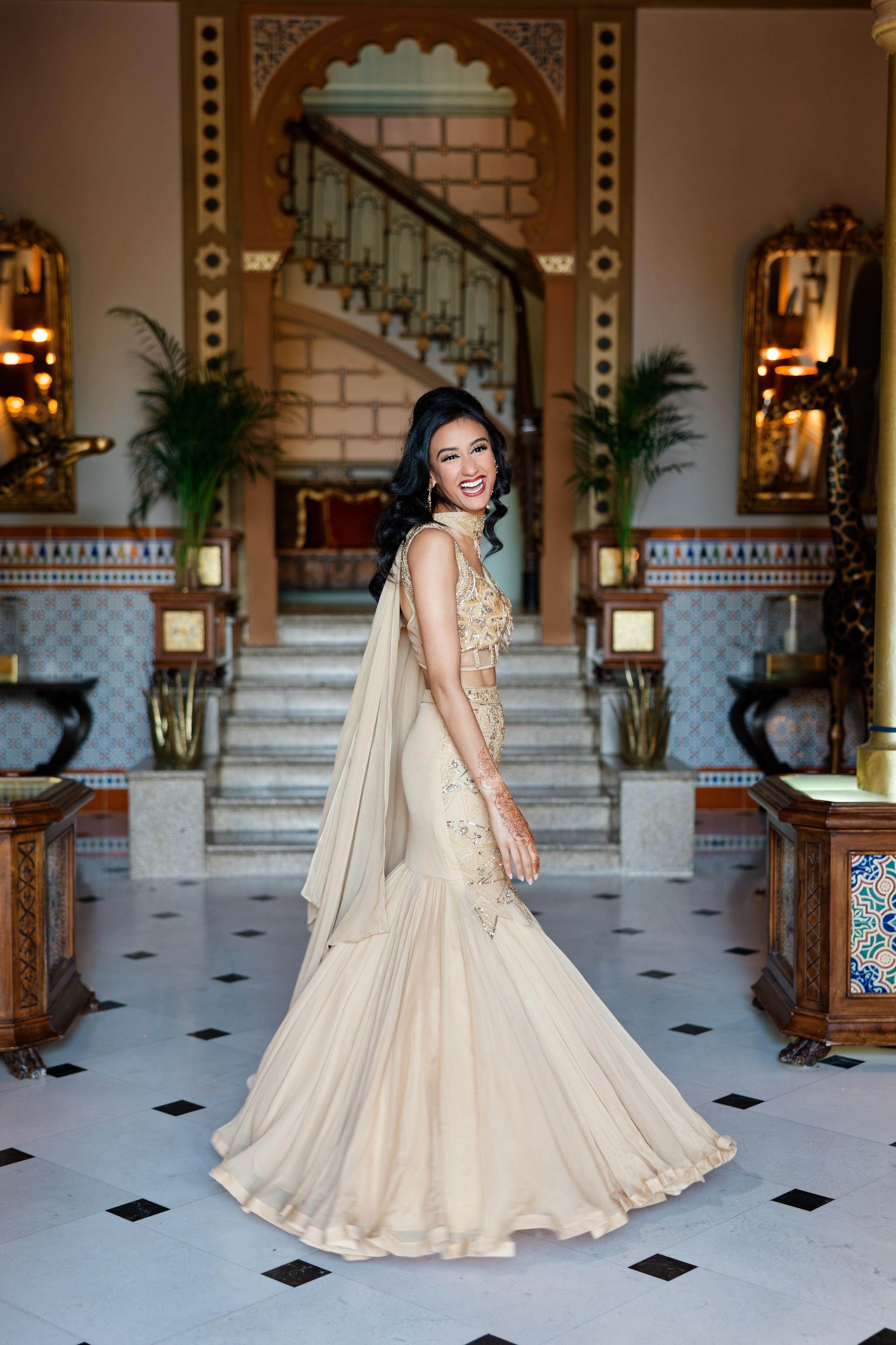 Indian wedding at Gran Villa Rosa, Barcelona