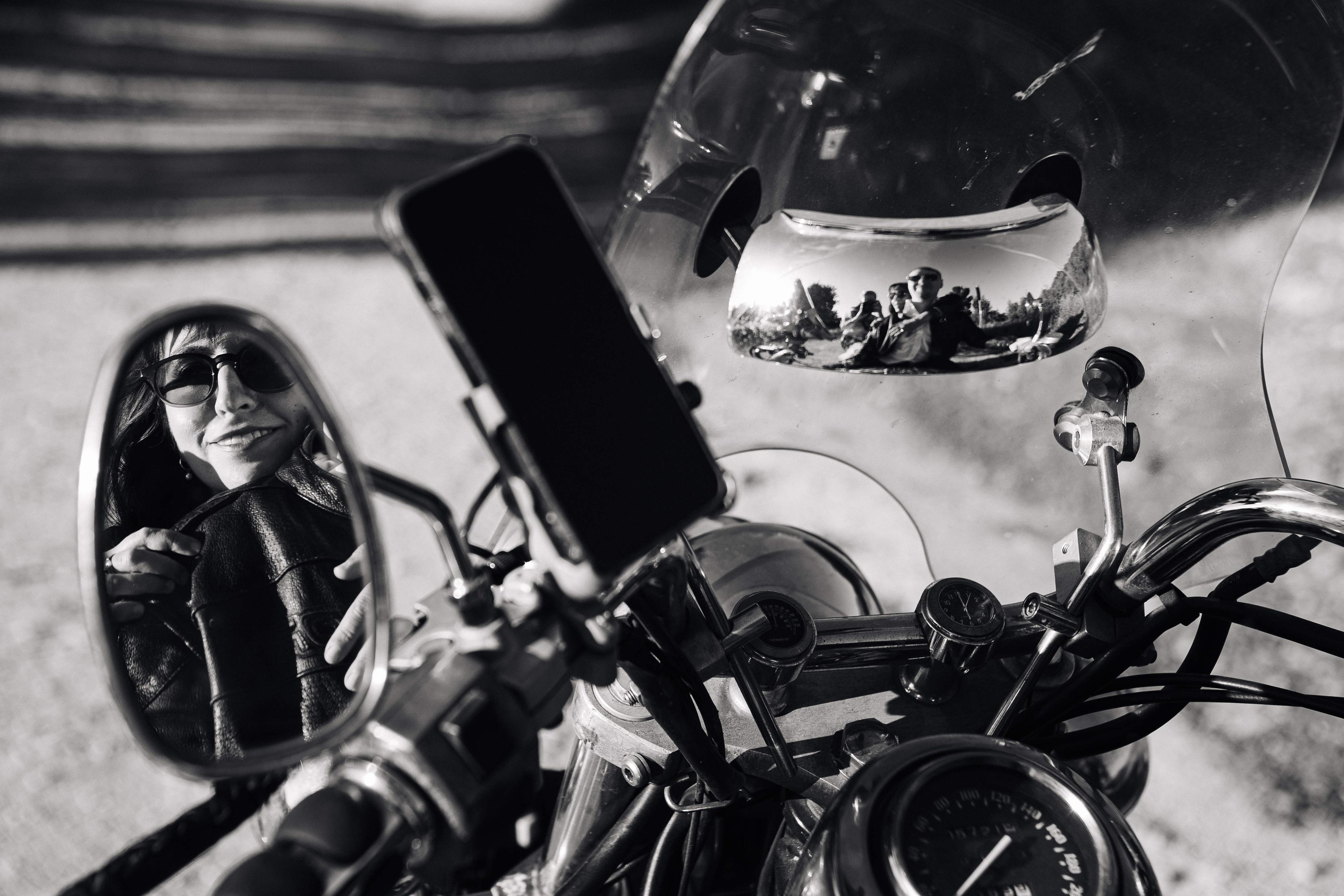 WEDDING PHOTOSHOOT WITH A MOTORCYCLE. PHOTOGRAPHER IN ISRAEL