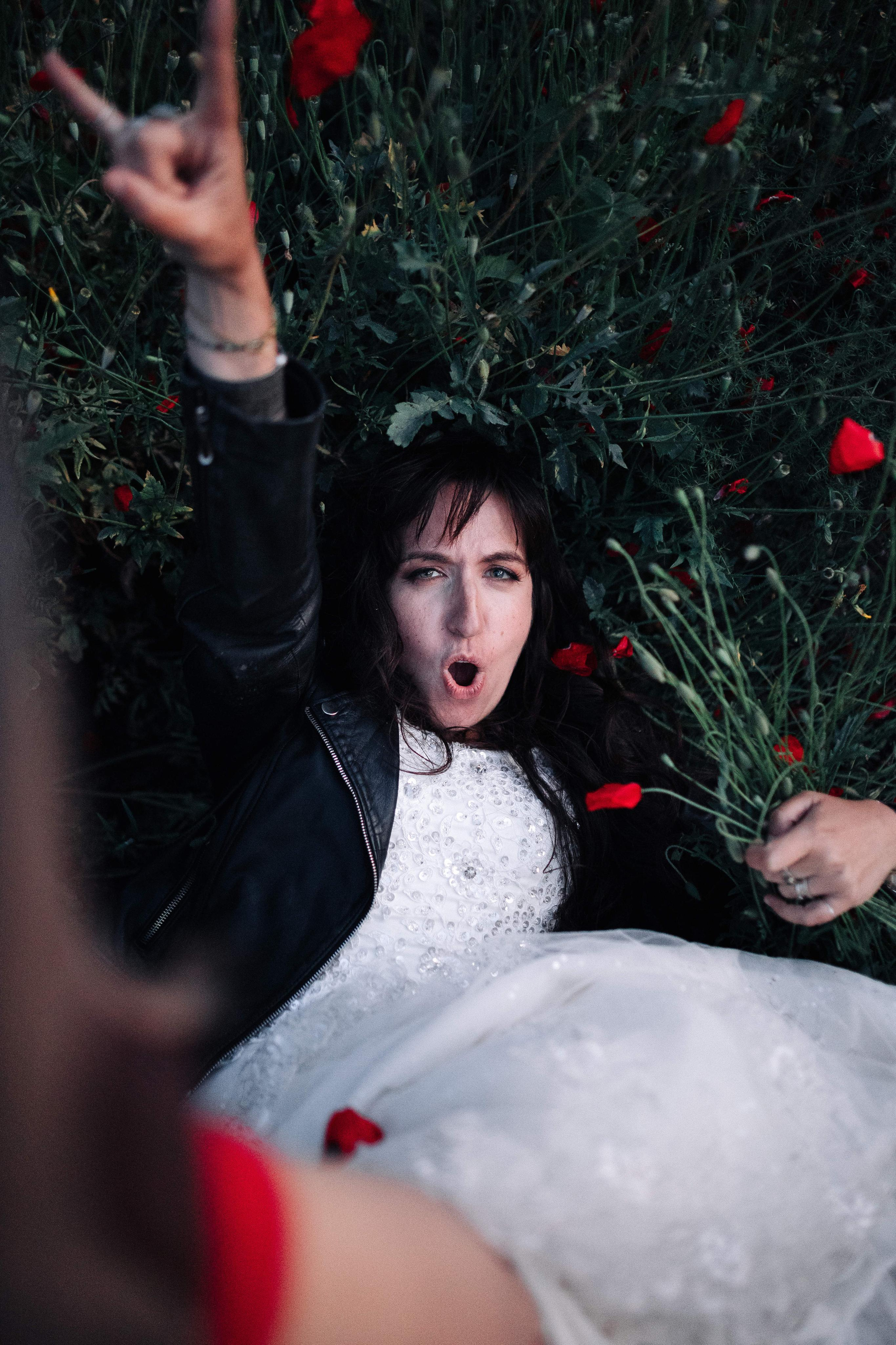 WEDDING PHOTOSHOOT WITH A MOTORCYCLE. PHOTOGRAPHER IN ISRAEL