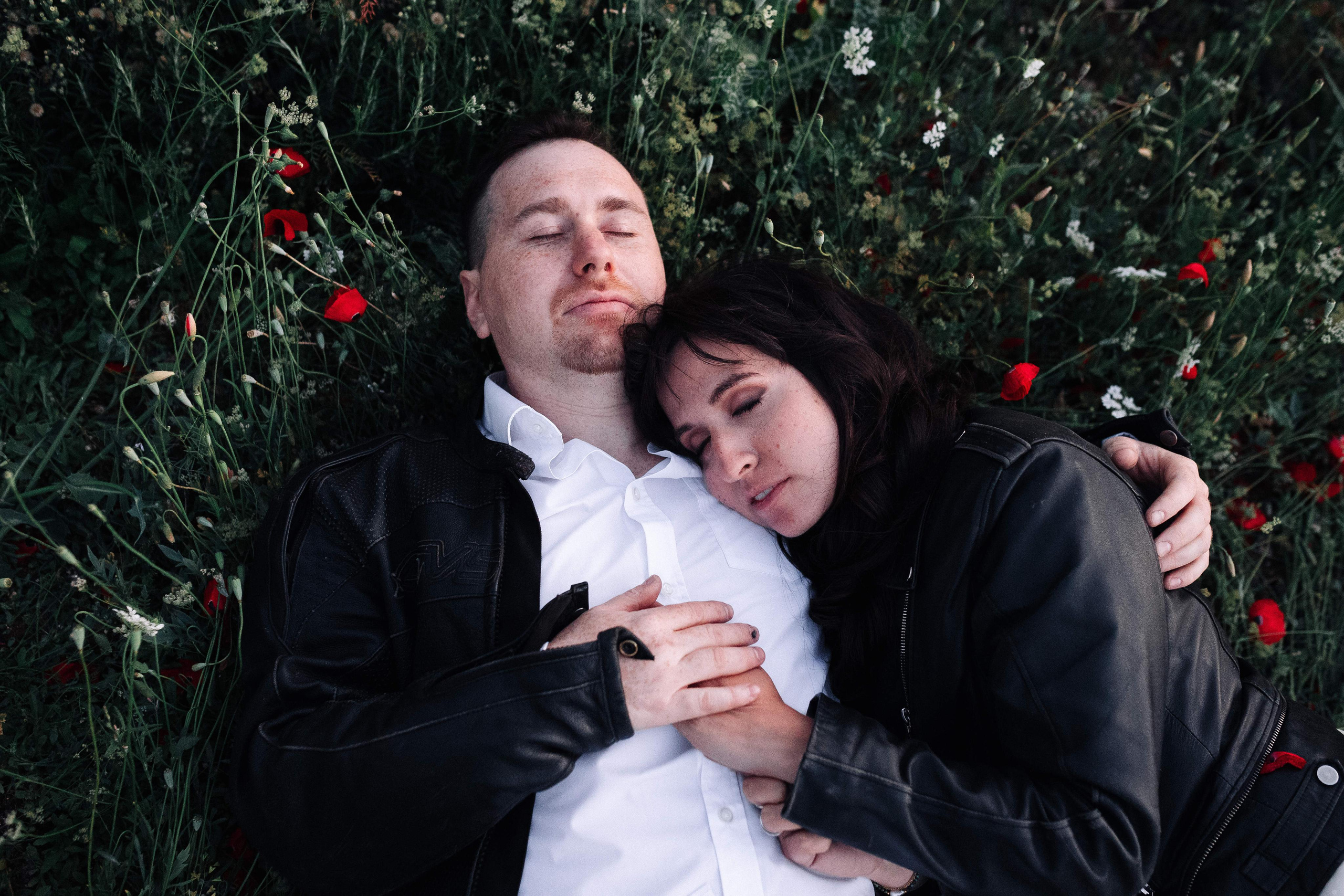 WEDDING PHOTOSHOOT WITH A MOTORCYCLE. PHOTOGRAPHER IN ISRAEL