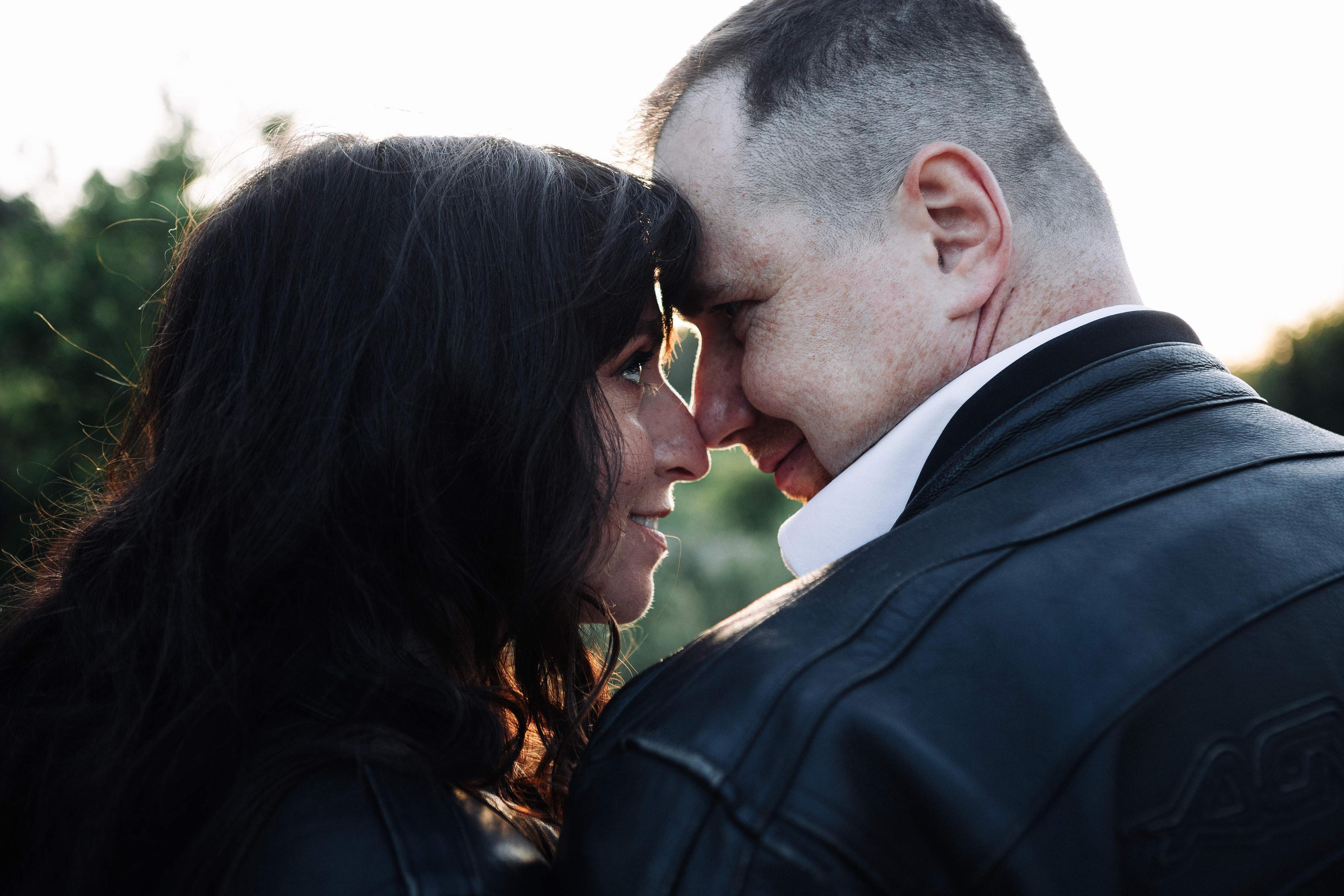 WEDDING PHOTOSHOOT WITH A MOTORCYCLE. PHOTOGRAPHER IN ISRAEL