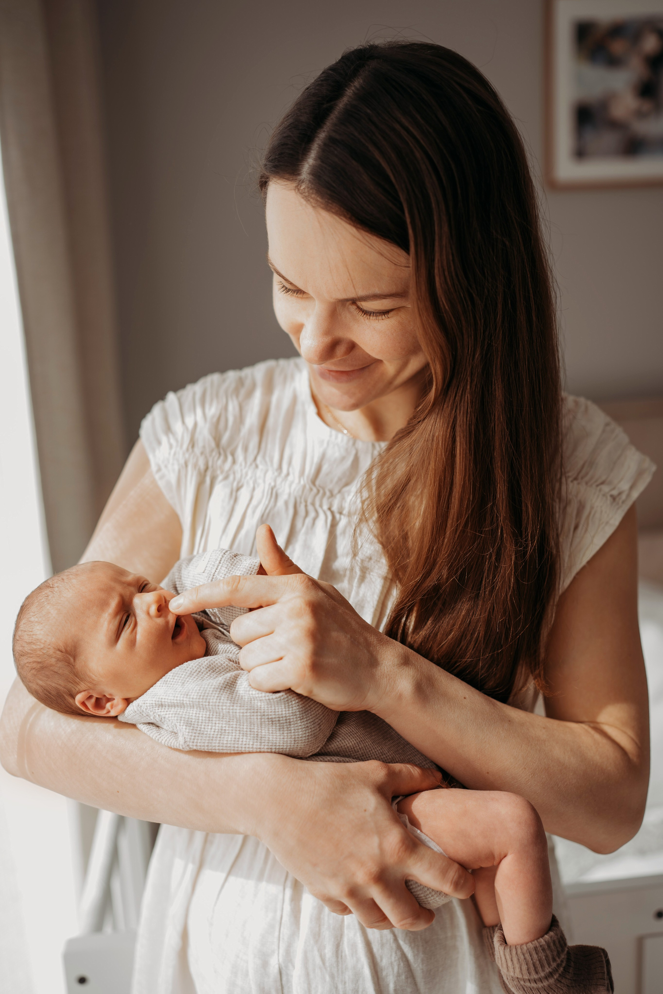 Лео и Соня (10 дней и 5 лет). Фотограф новорожденных и детей первого года Евгения Михалькевич