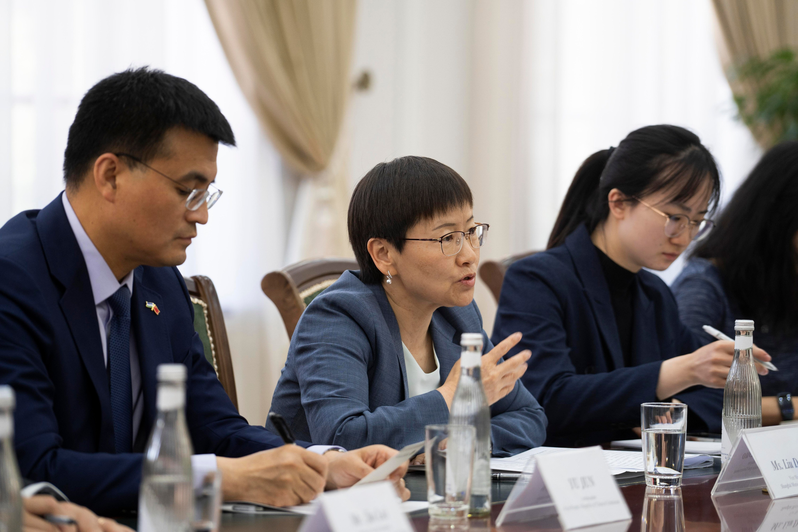 ACDF foundation & Chinese delegation. Melikov Amir, Uzbekistan based photographer