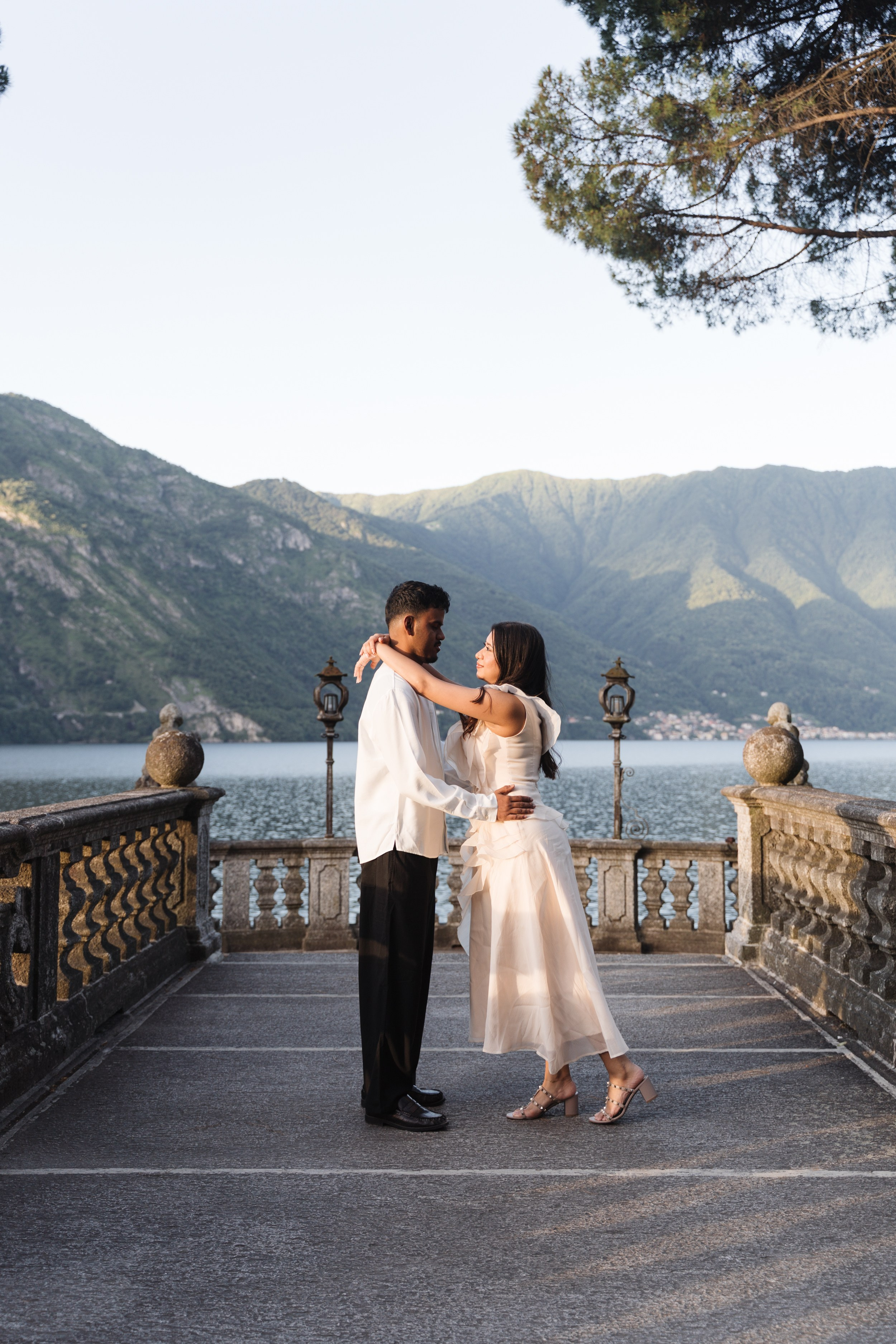 Secret Proposal in Tremezzo. Lake Como Proposal Photographer | Surprise Proposals & Engagements