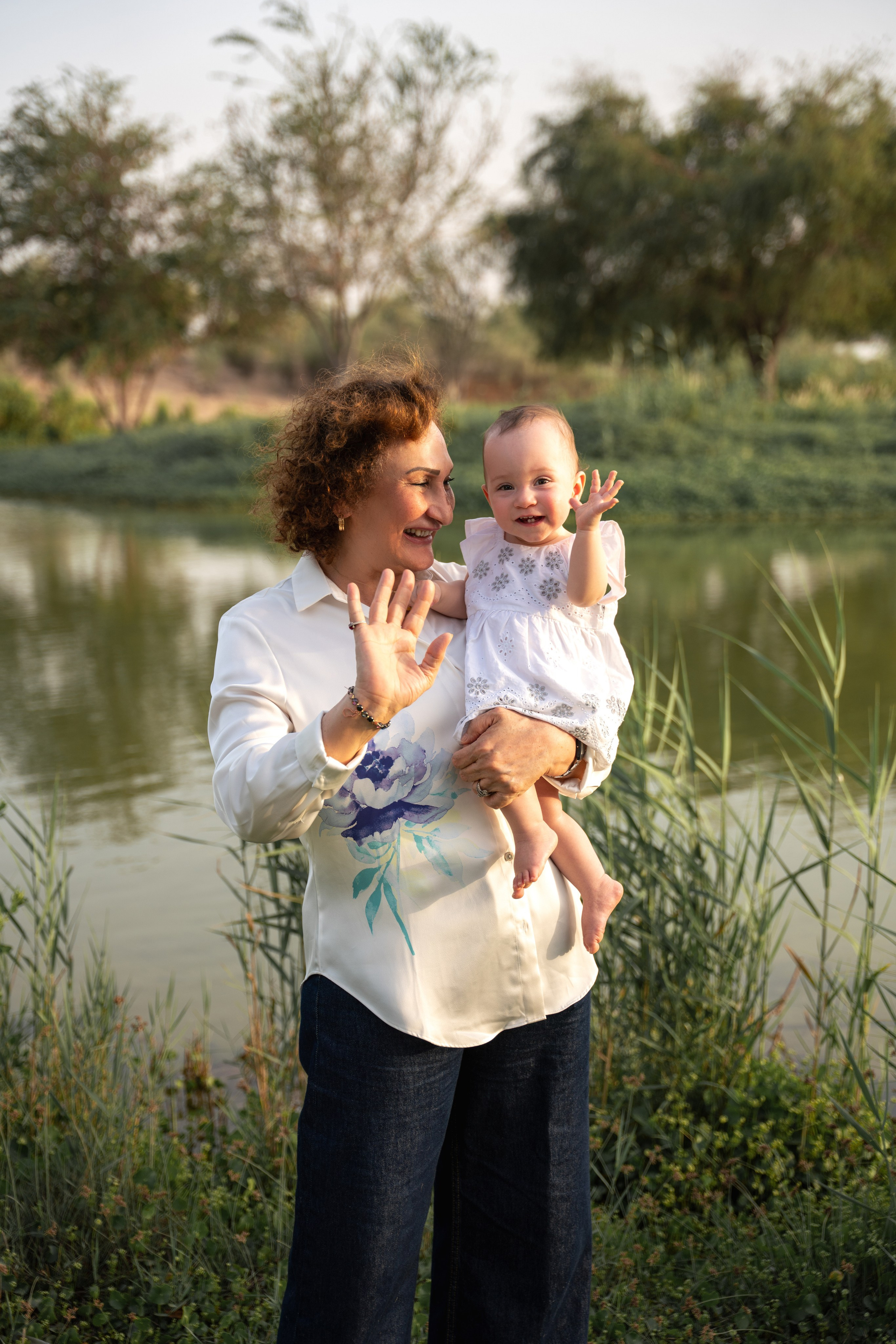 Lake oh happiness. Angela Iakovleva — Family Photographer in Dubai