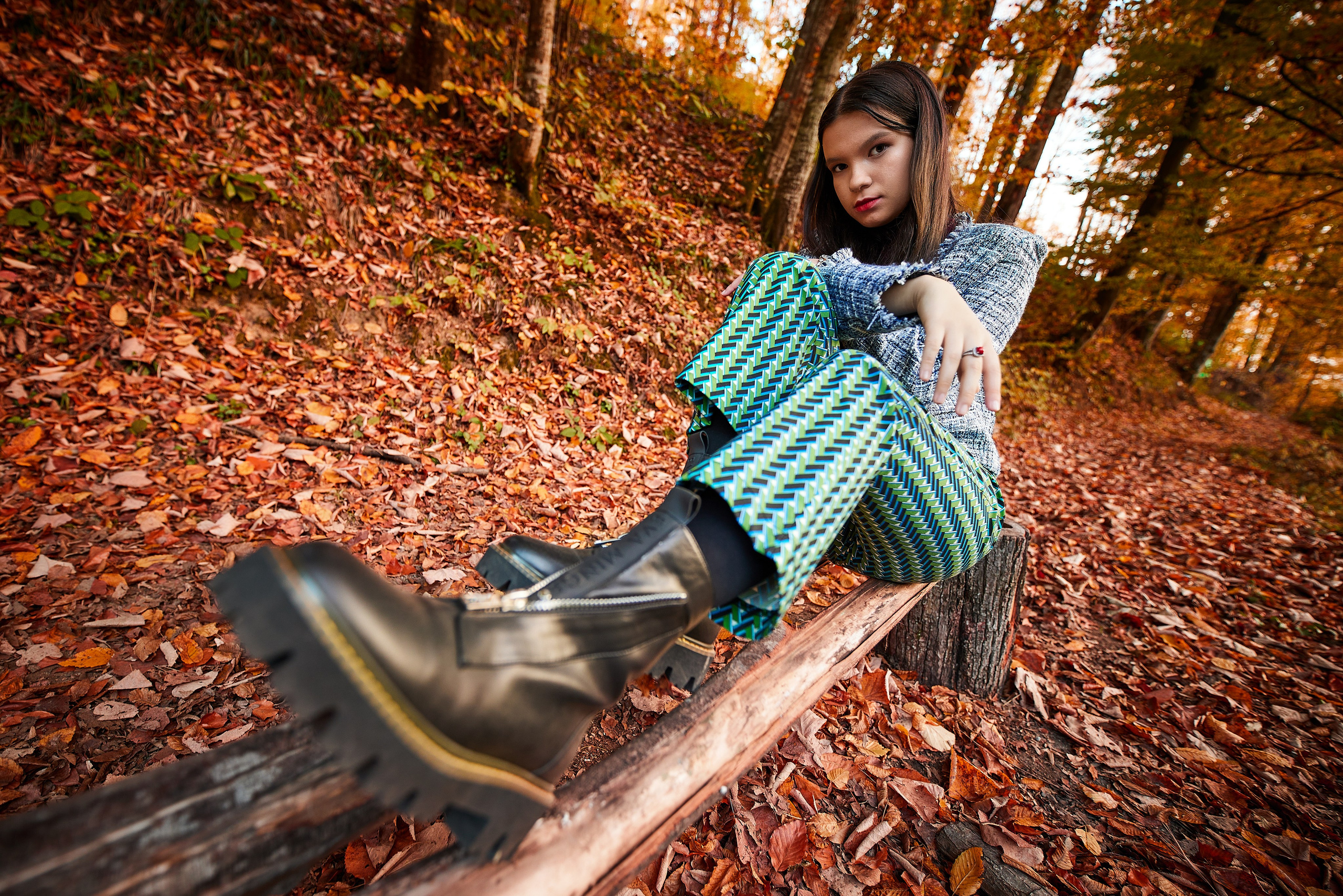 Sesiune foto portret — Vanessa. Pagina principală